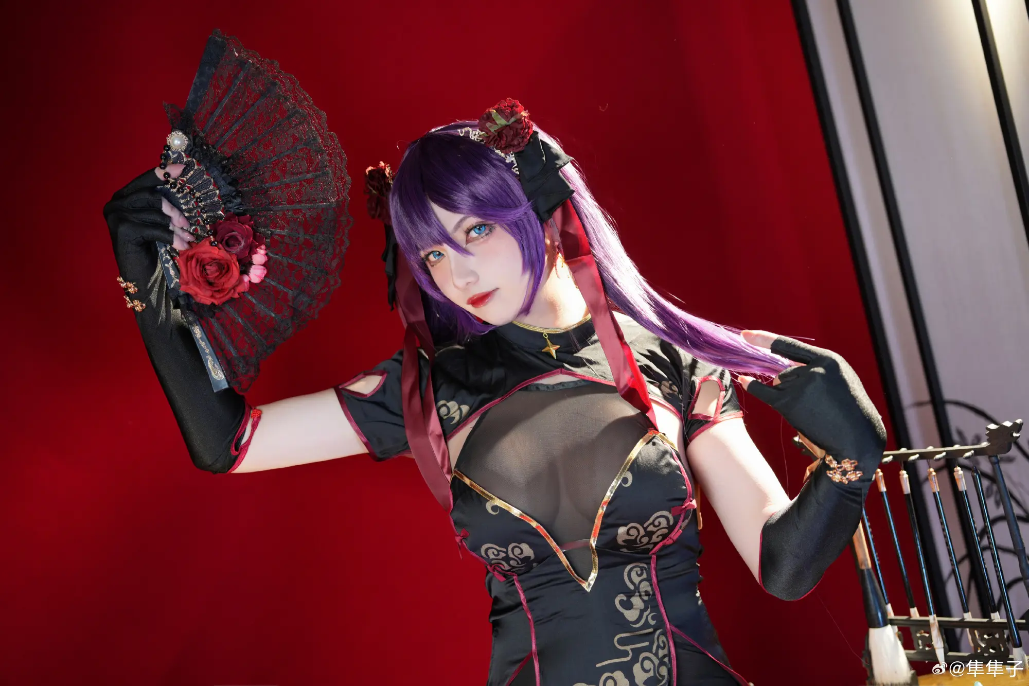 cosplay 原神 莫娜旗袍@隼隼子 COSPLAY-第4张