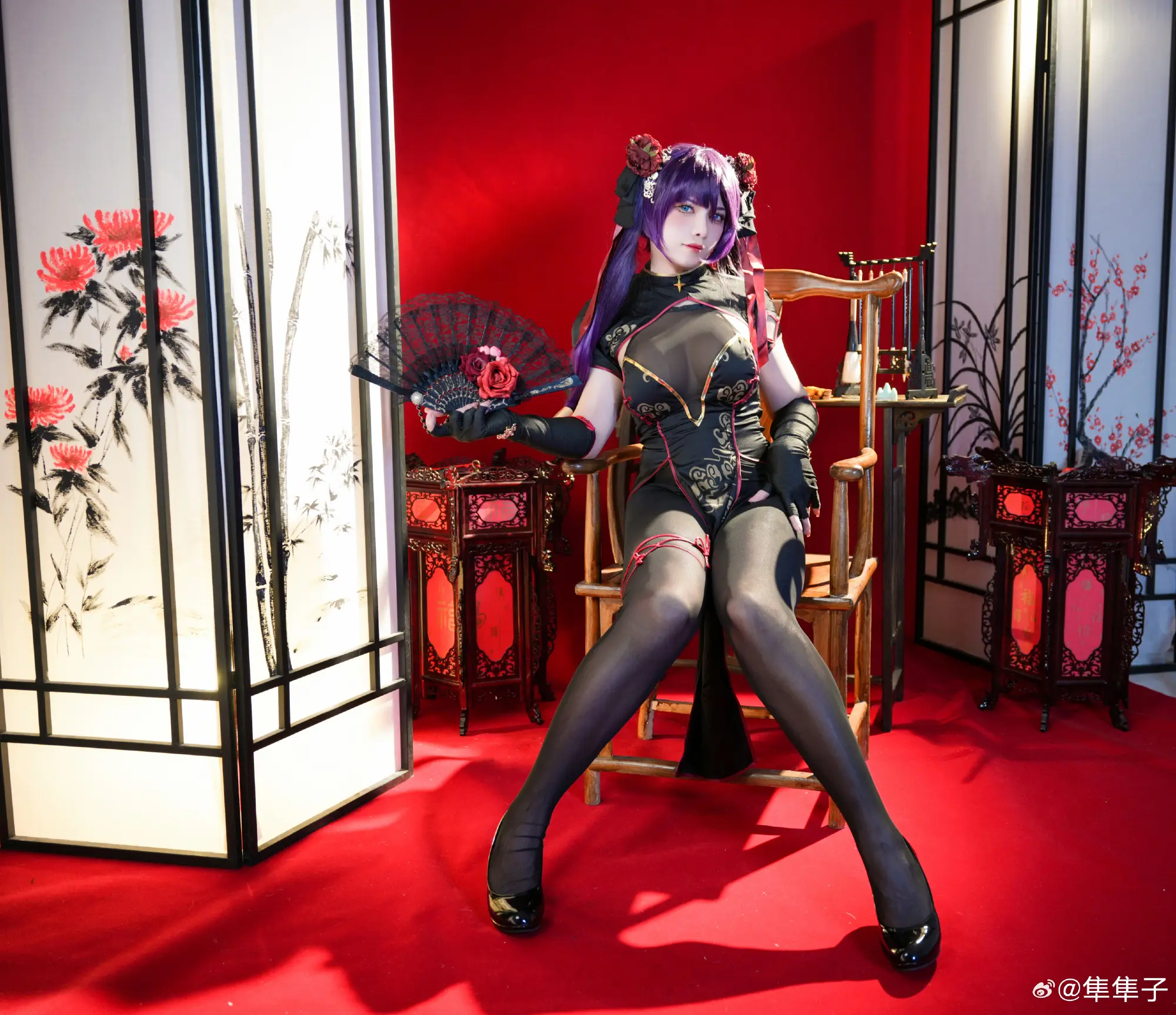 cosplay 原神 莫娜旗袍@隼隼子 COSPLAY-第6张