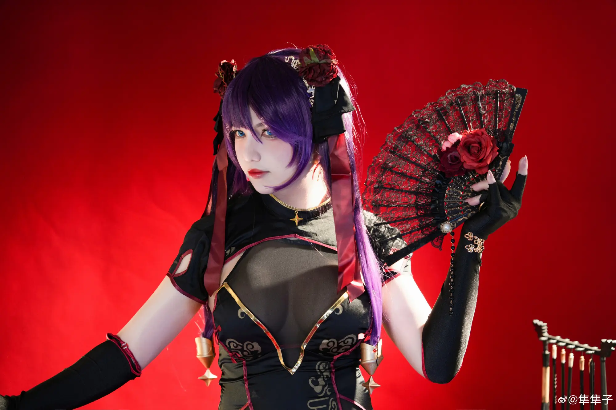 cosplay 原神 莫娜旗袍@隼隼子 COSPLAY-第7张