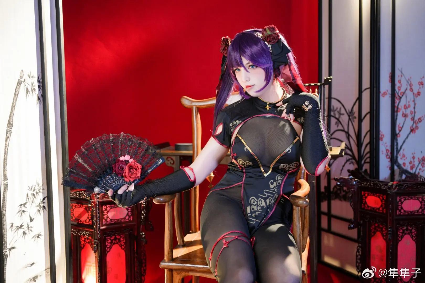 cosplay 原神 莫娜旗袍@隼隼子 COSPLAY-第10张