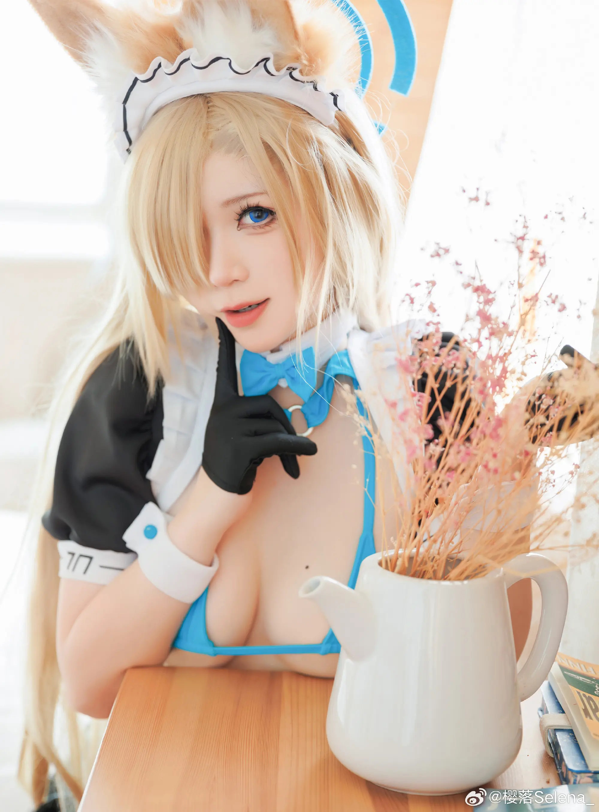 cosplay 蔚蓝档案 一之濑明日奈@樱落Selena_ COSPLAY-第7张