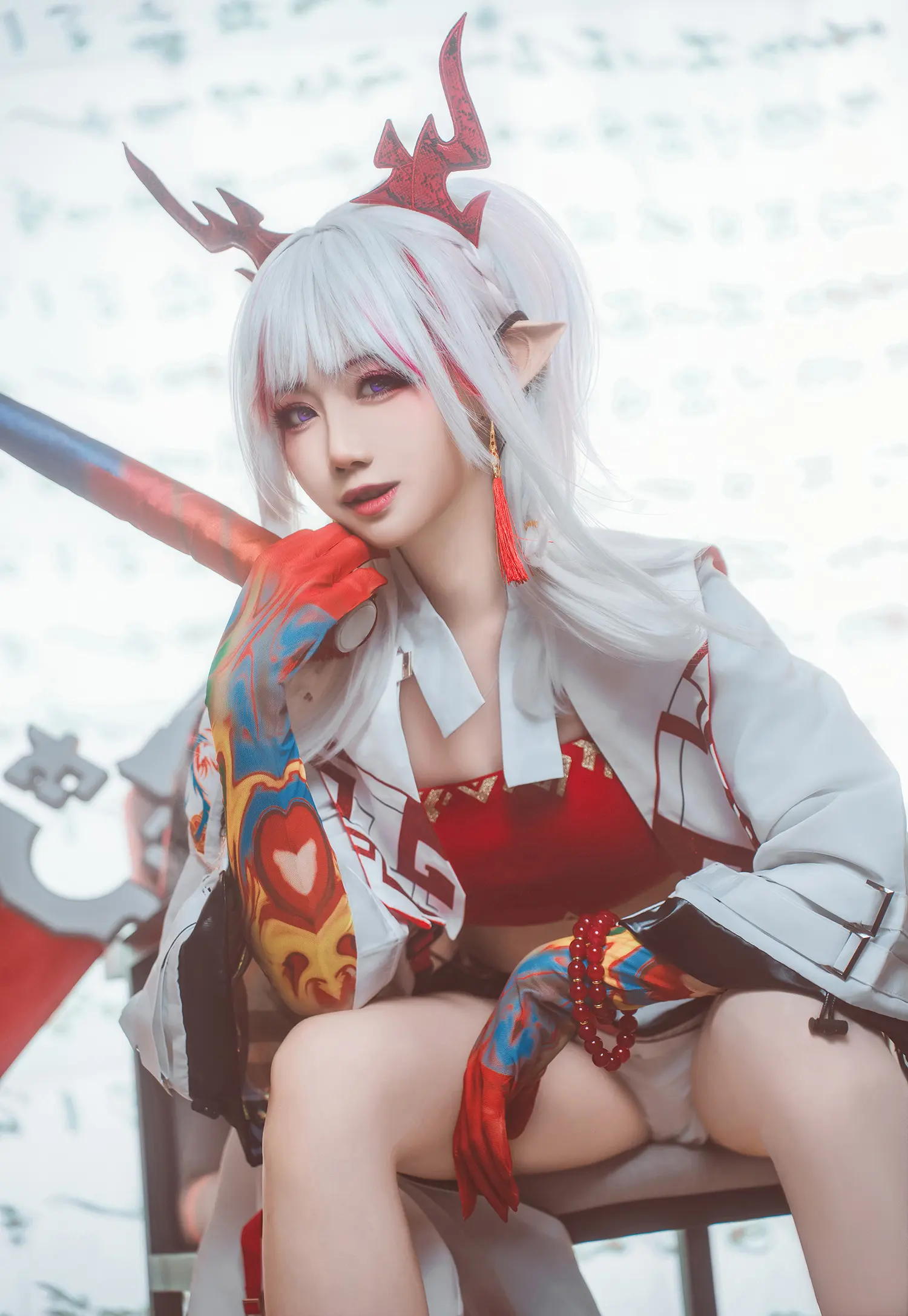 cosplay 博士，你吃了没？ 明日方舟 年@焖焖碳- COSPLAY-第2张