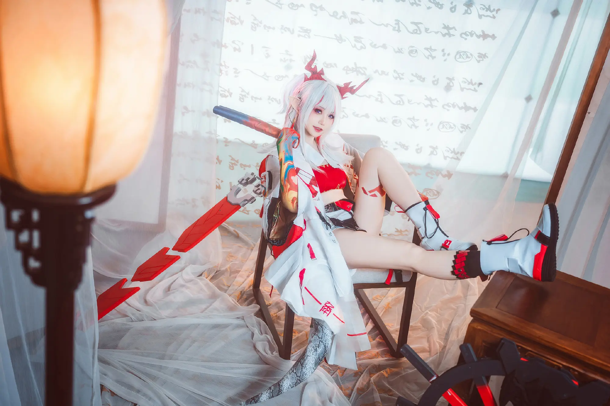 cosplay 博士，你吃了没？ 明日方舟 年@焖焖碳- COSPLAY-第3张