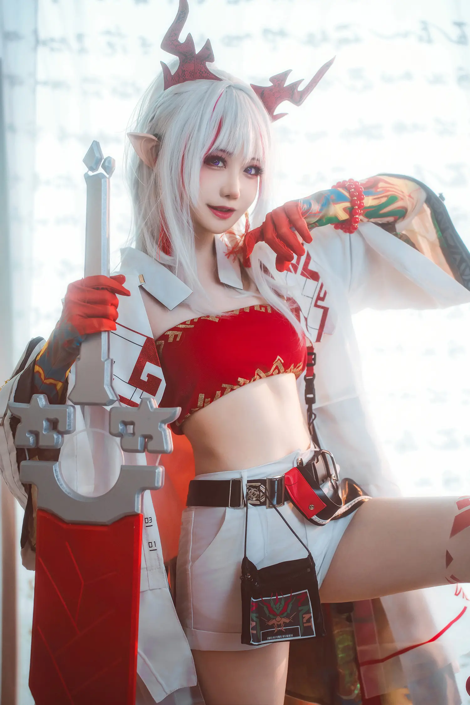 cosplay 博士，你吃了没？ 明日方舟 年@焖焖碳- COSPLAY-第6张