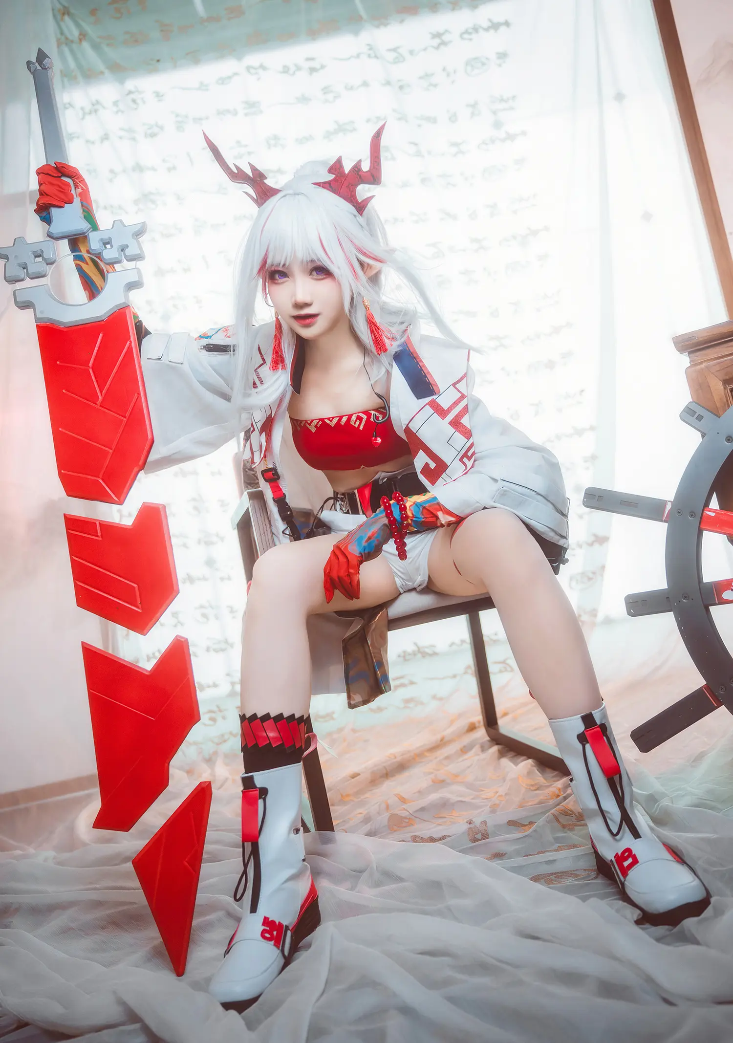 cosplay 博士，你吃了没？ 明日方舟 年@焖焖碳- COSPLAY-第7张