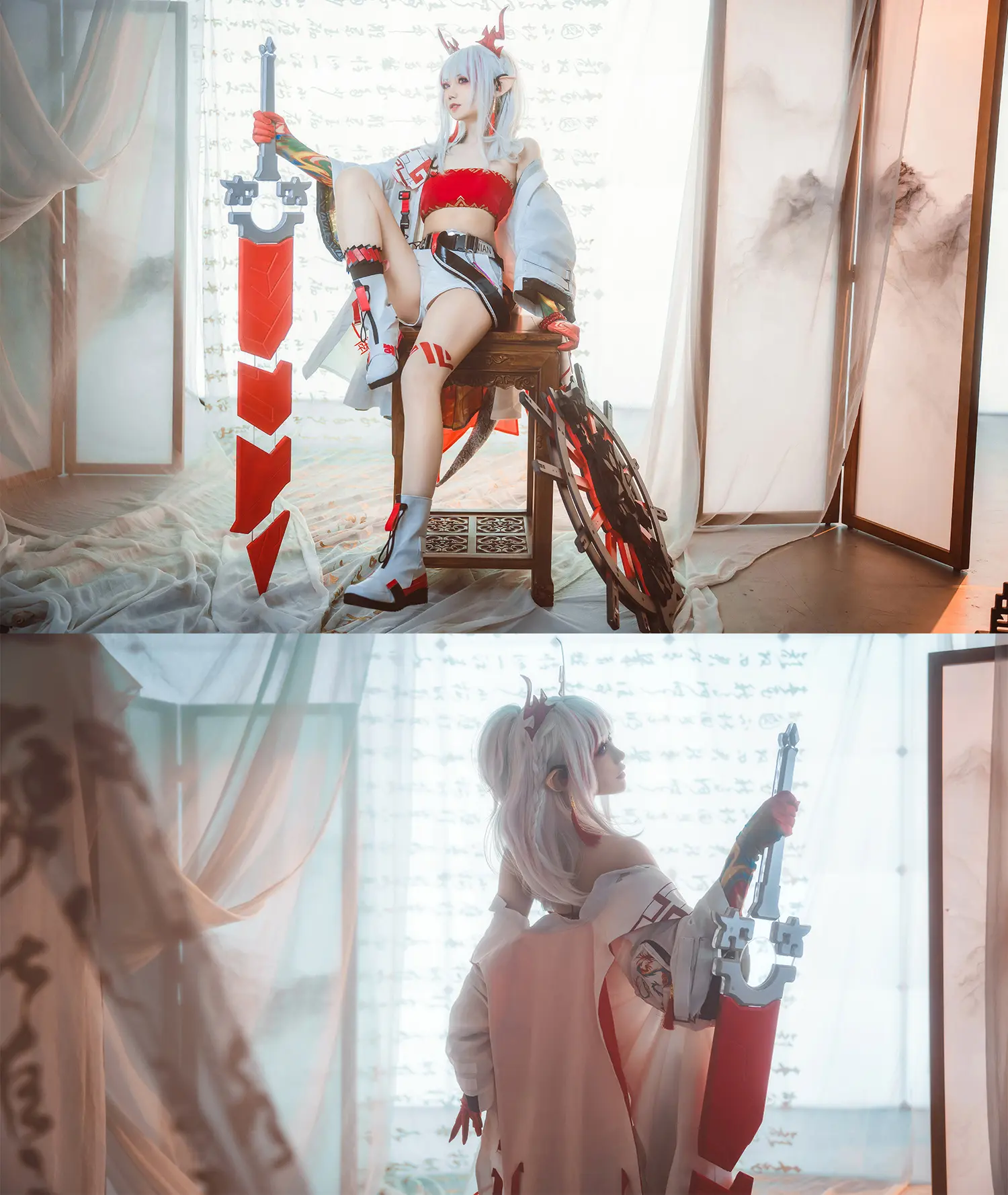 cosplay 博士，你吃了没？ 明日方舟 年@焖焖碳- COSPLAY-第9张