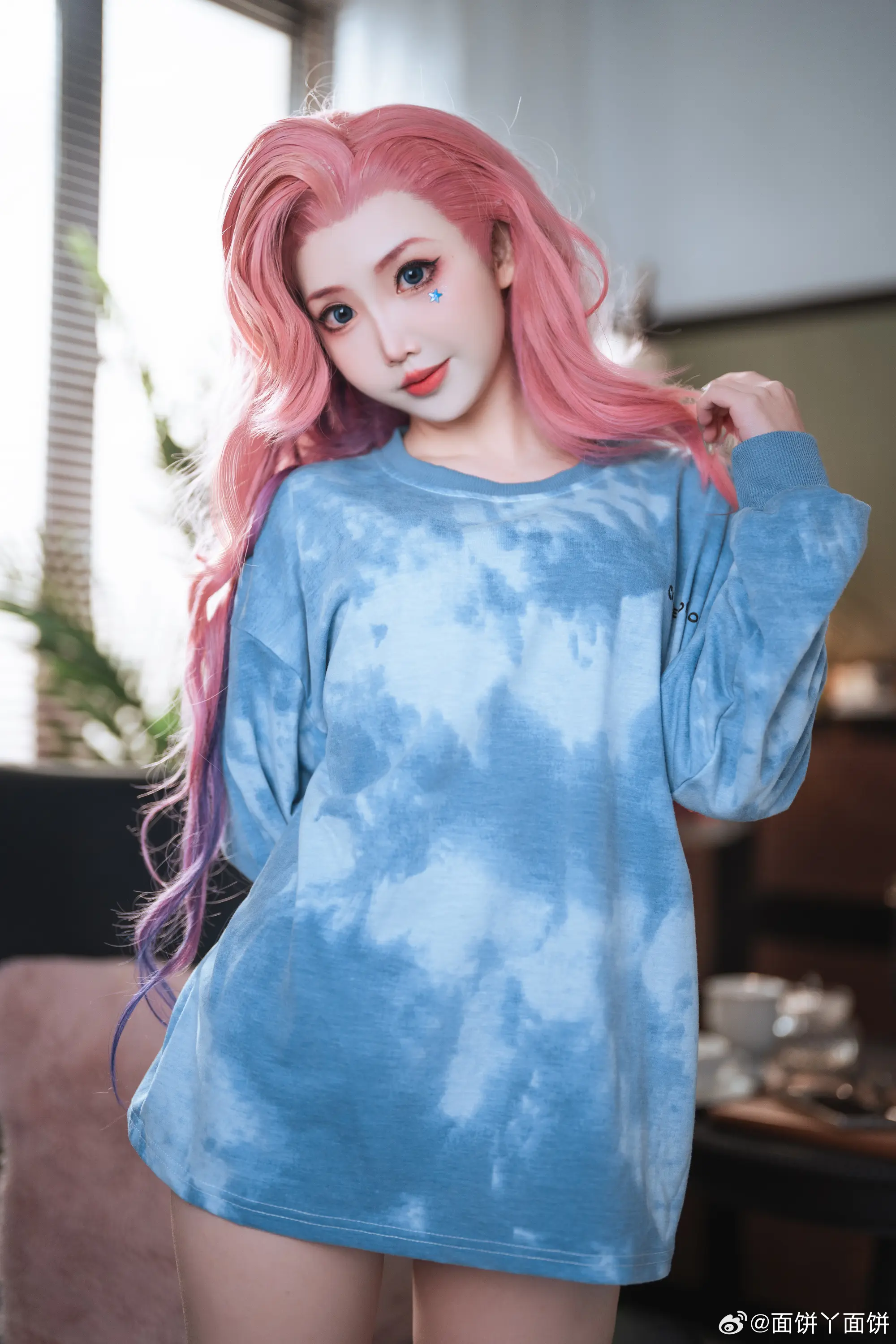 COSPLAY 好久不见！终于可以喘口气发一下我的正片💕 英雄联盟 萨勒芬妮@面饼丫面饼 COSPLAY-第12张