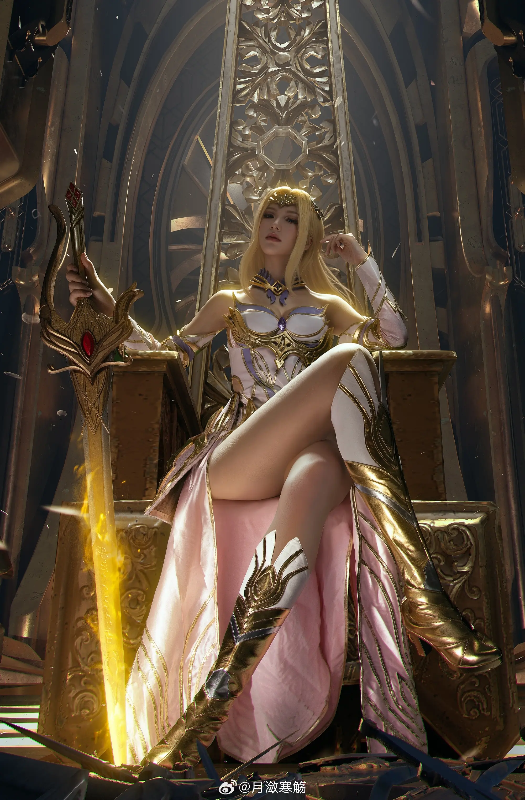 COSPLAY 斗罗大陆 千仞雪@月潋寒觞 COSPLAY-第2张