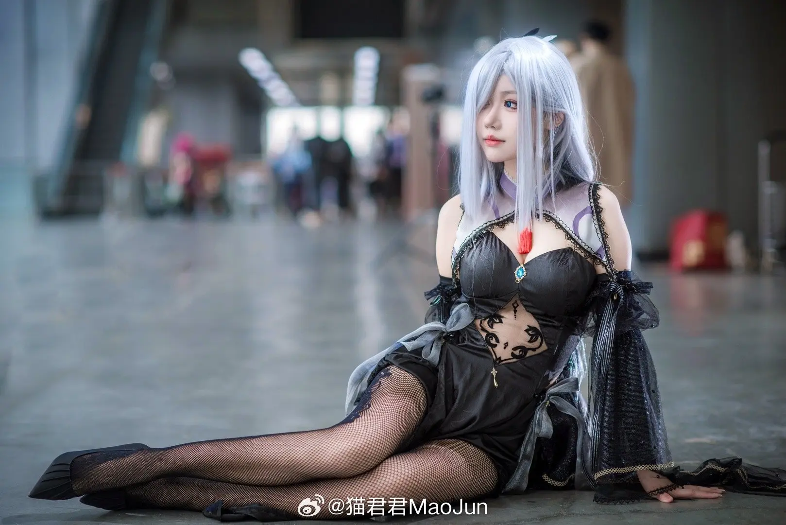COSPLAY 你才是真正能锁住我的红绳 原神 申鹤花嫁@猫君君MaoJun COSPLAY-第7张
