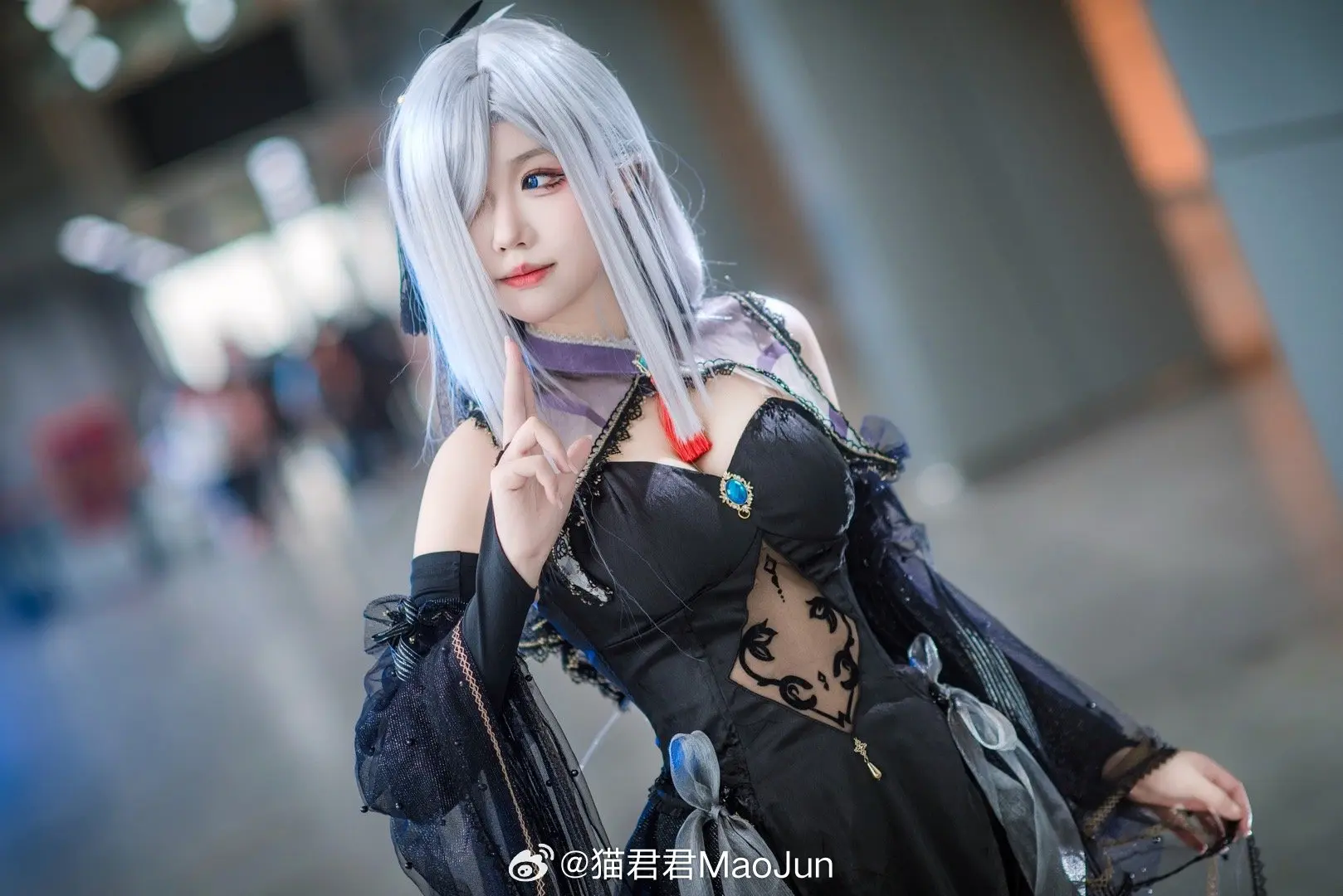 COSPLAY 你才是真正能锁住我的红绳 原神 申鹤花嫁@猫君君MaoJun COSPLAY-第3张