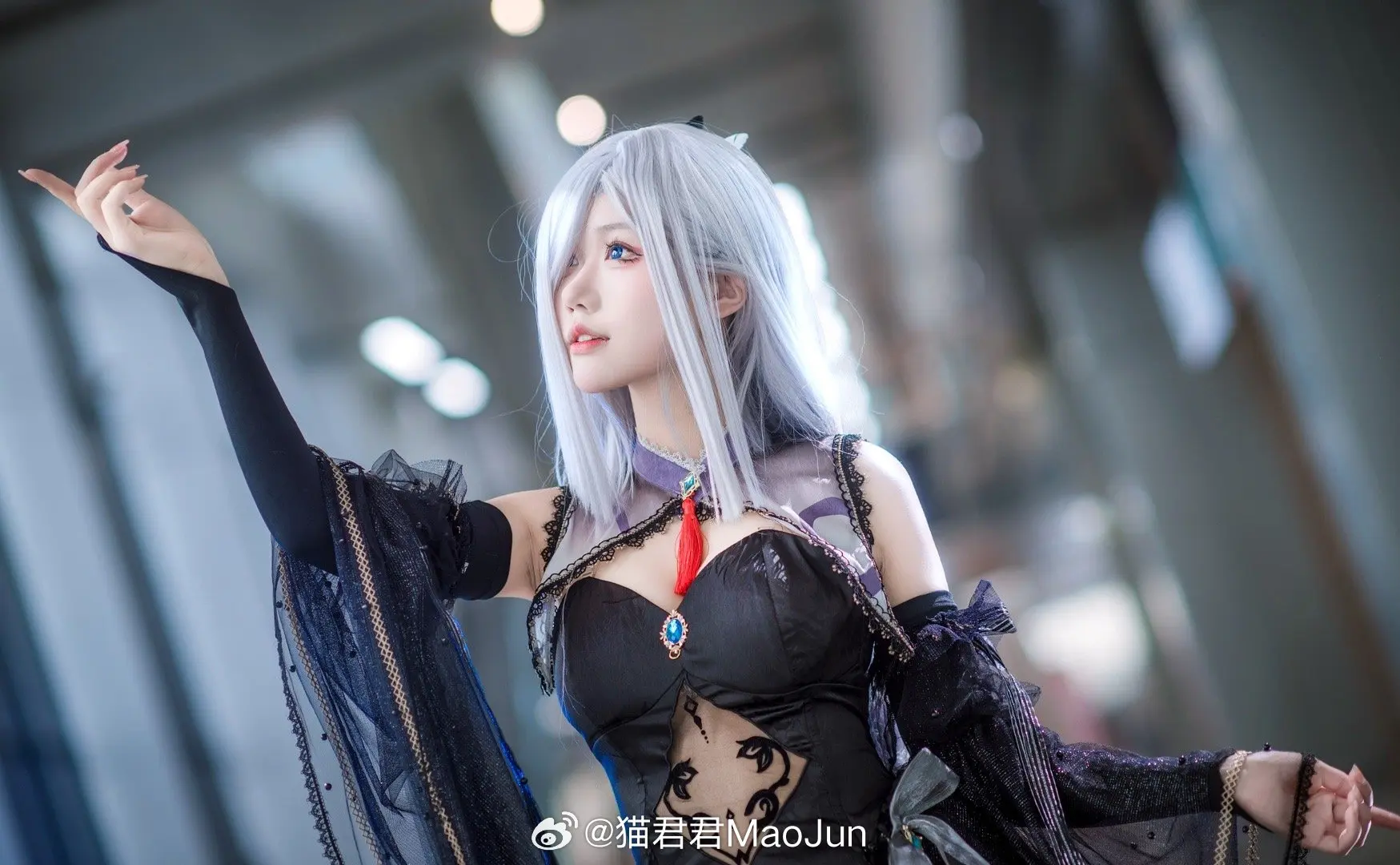 COSPLAY 你才是真正能锁住我的红绳 原神 申鹤花嫁@猫君君MaoJun COSPLAY-第4张
