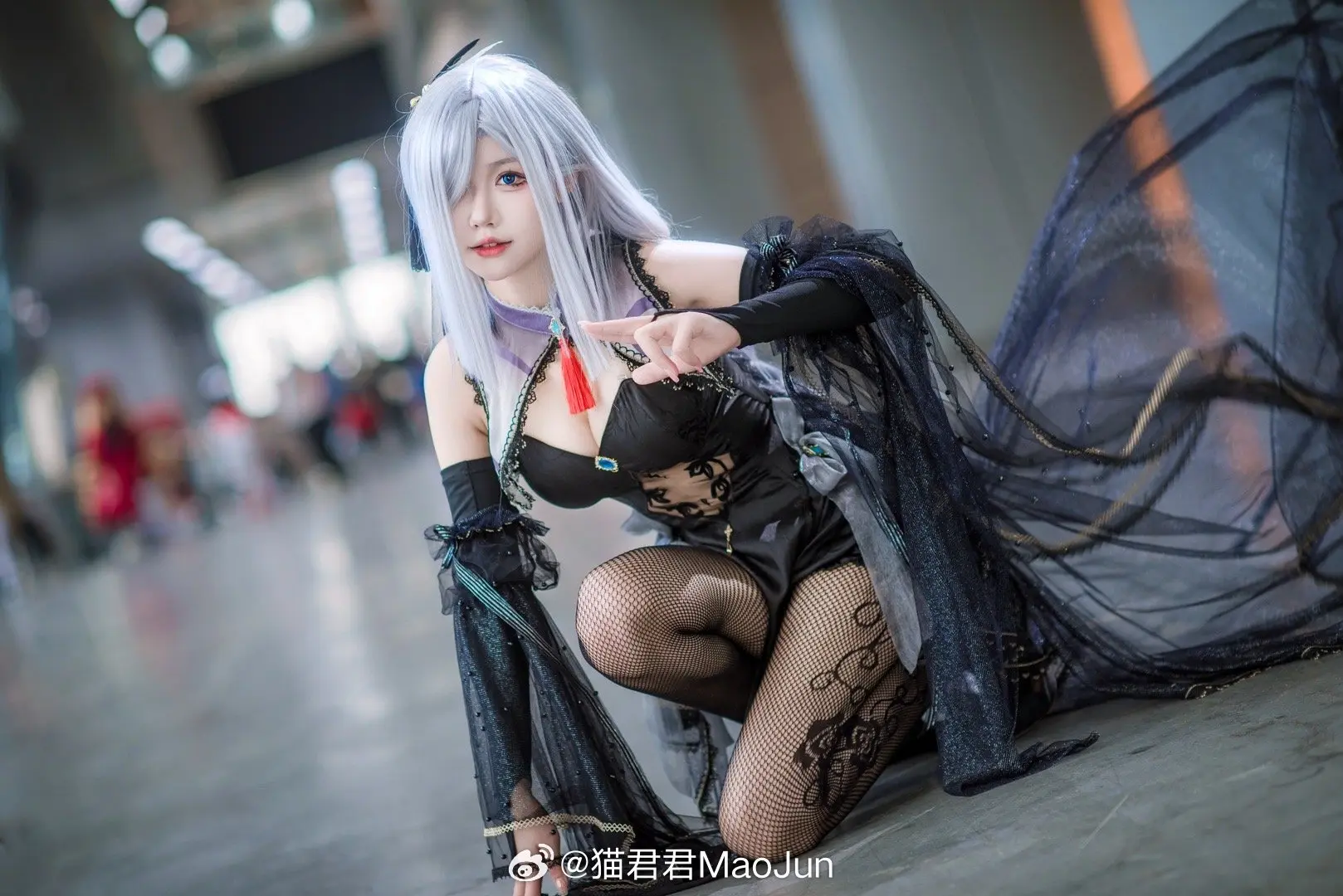 COSPLAY 你才是真正能锁住我的红绳 原神 申鹤花嫁@猫君君MaoJun COSPLAY-第5张