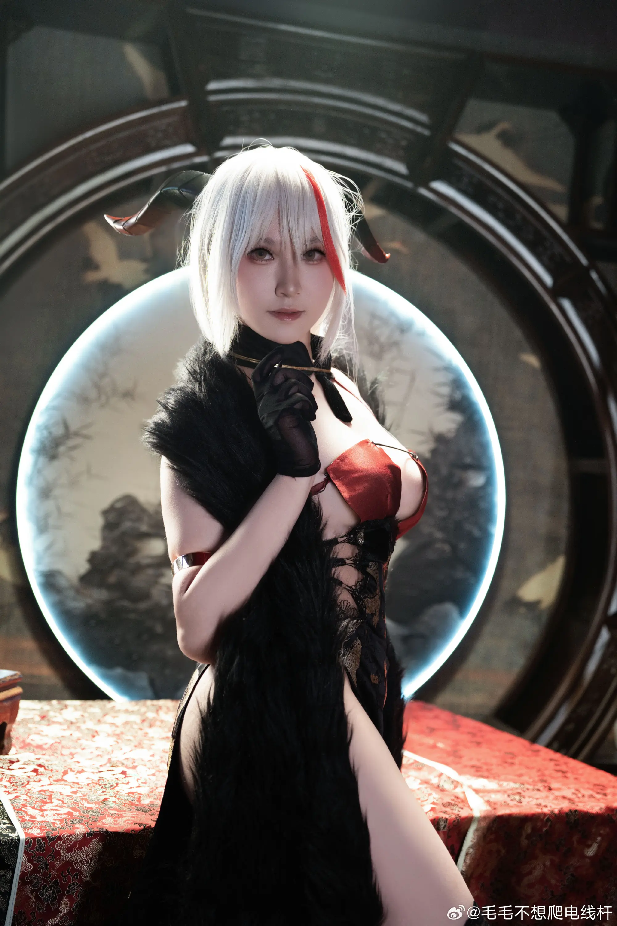 cosplay 拖更了好久！恢复更新系列 碧蓝航线 埃吉尔cos@毛毛不想爬电线杆 COSPLAY-第7张