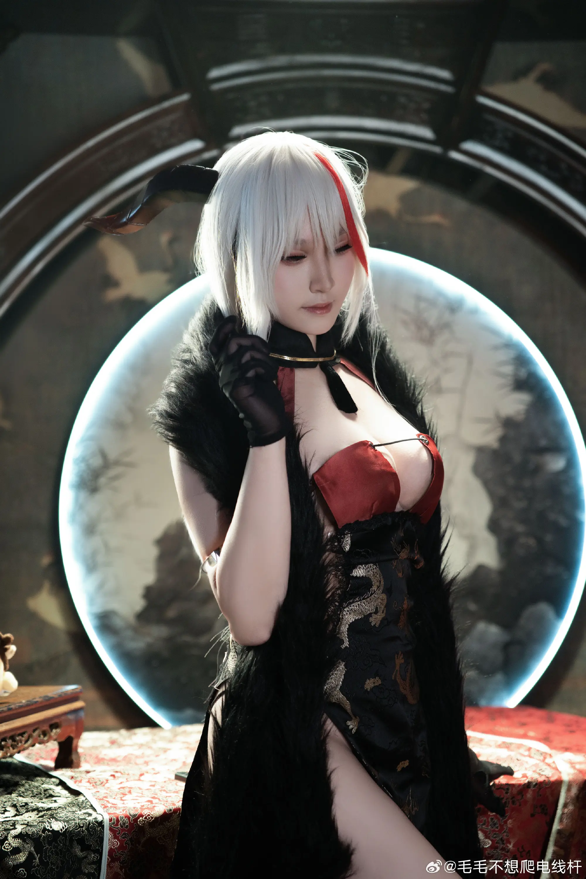 cosplay 拖更了好久！恢复更新系列 碧蓝航线 埃吉尔cos@毛毛不想爬电线杆 COSPLAY-第8张