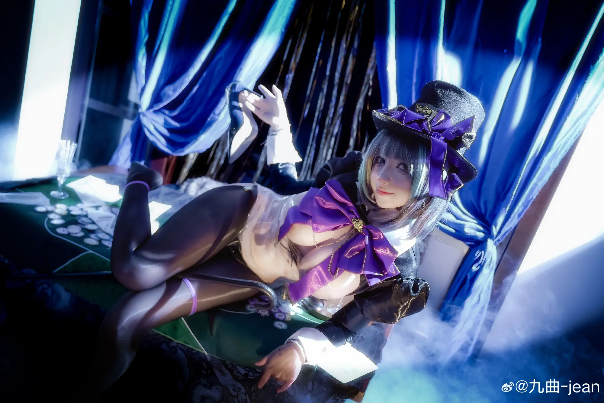 COSPLAY 碧蓝航线 柴郡-绚烂夜梦@九曲-jean COSPLAY-第4张