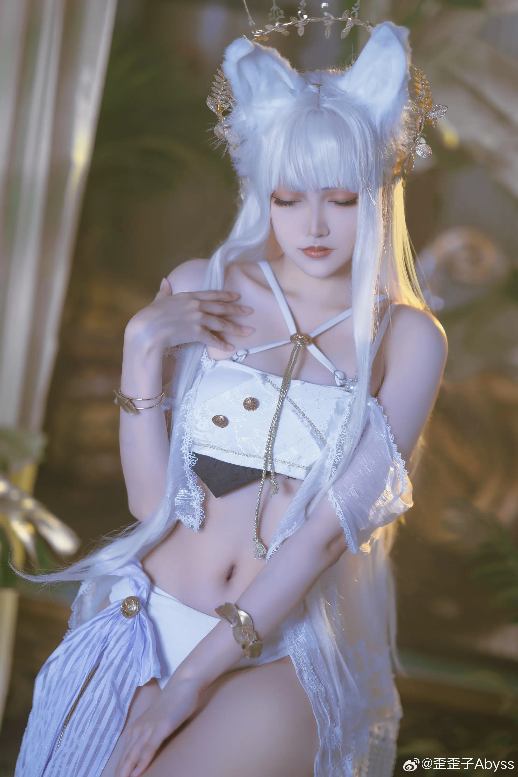 COSPLAY 前年的图终于吐出来了  明日方舟 白金@歪歪子Abyss COSPLAY-第7张