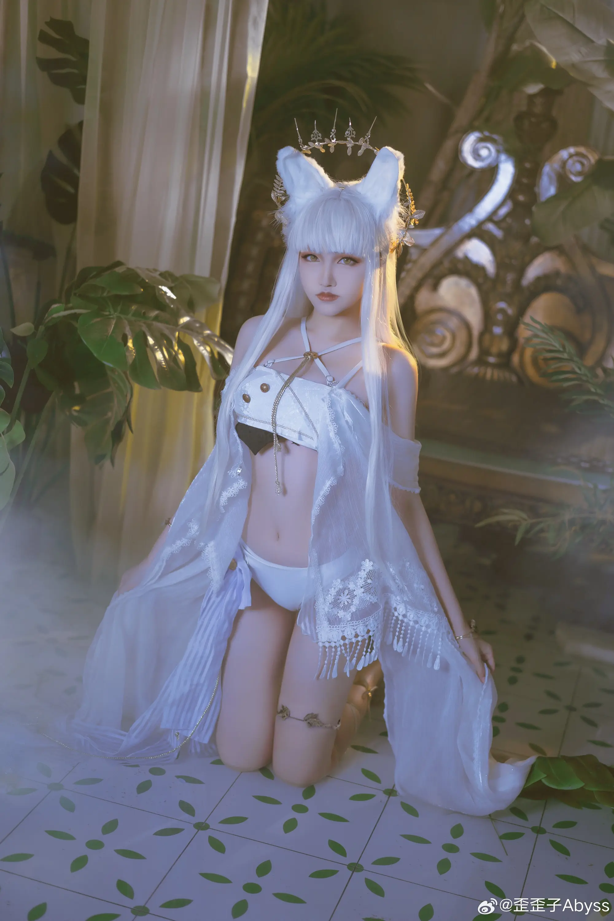 COSPLAY 前年的图终于吐出来了  明日方舟 白金@歪歪子Abyss COSPLAY-第8张