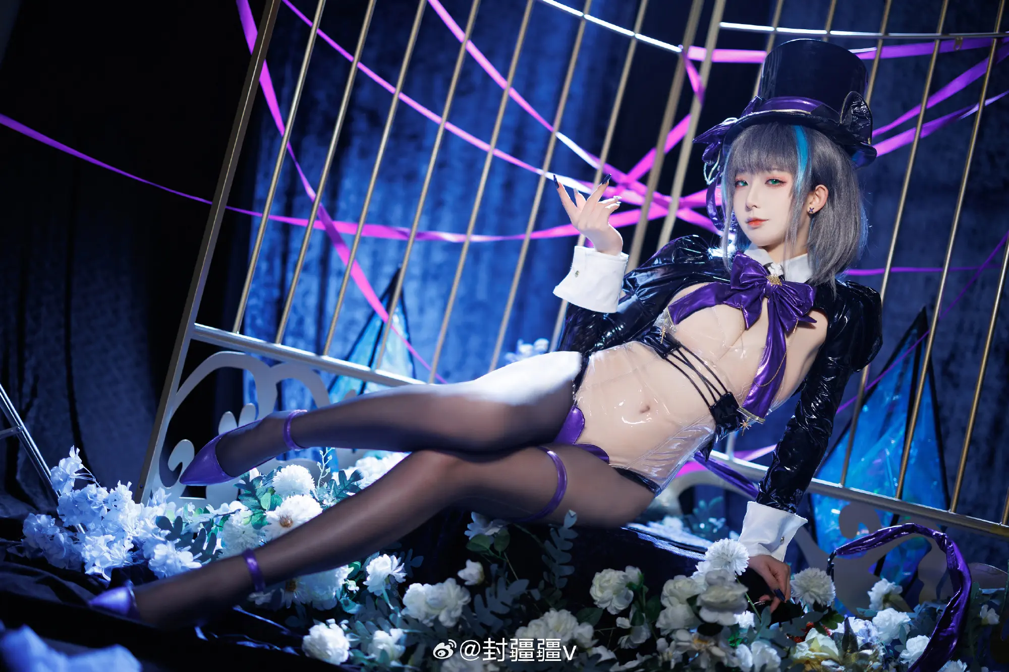 COSPLAY 碧蓝航线 柴郡魔术师～绚烂夜梦@封疆疆v COSPLAY-第5张