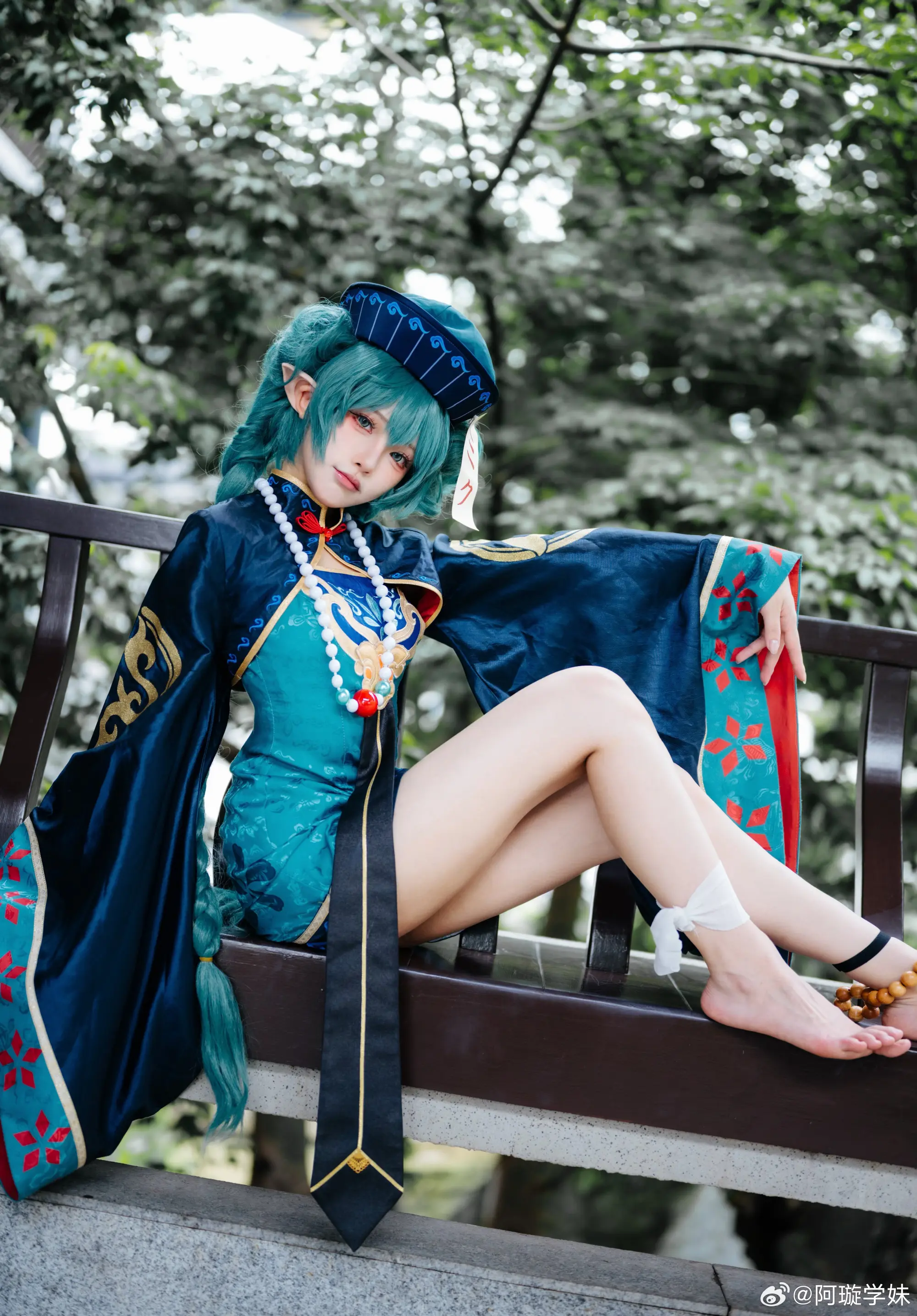 COSPLAY 是小僵尸🧟 初音未来@阿璇学妹 COSPLAY-第4张