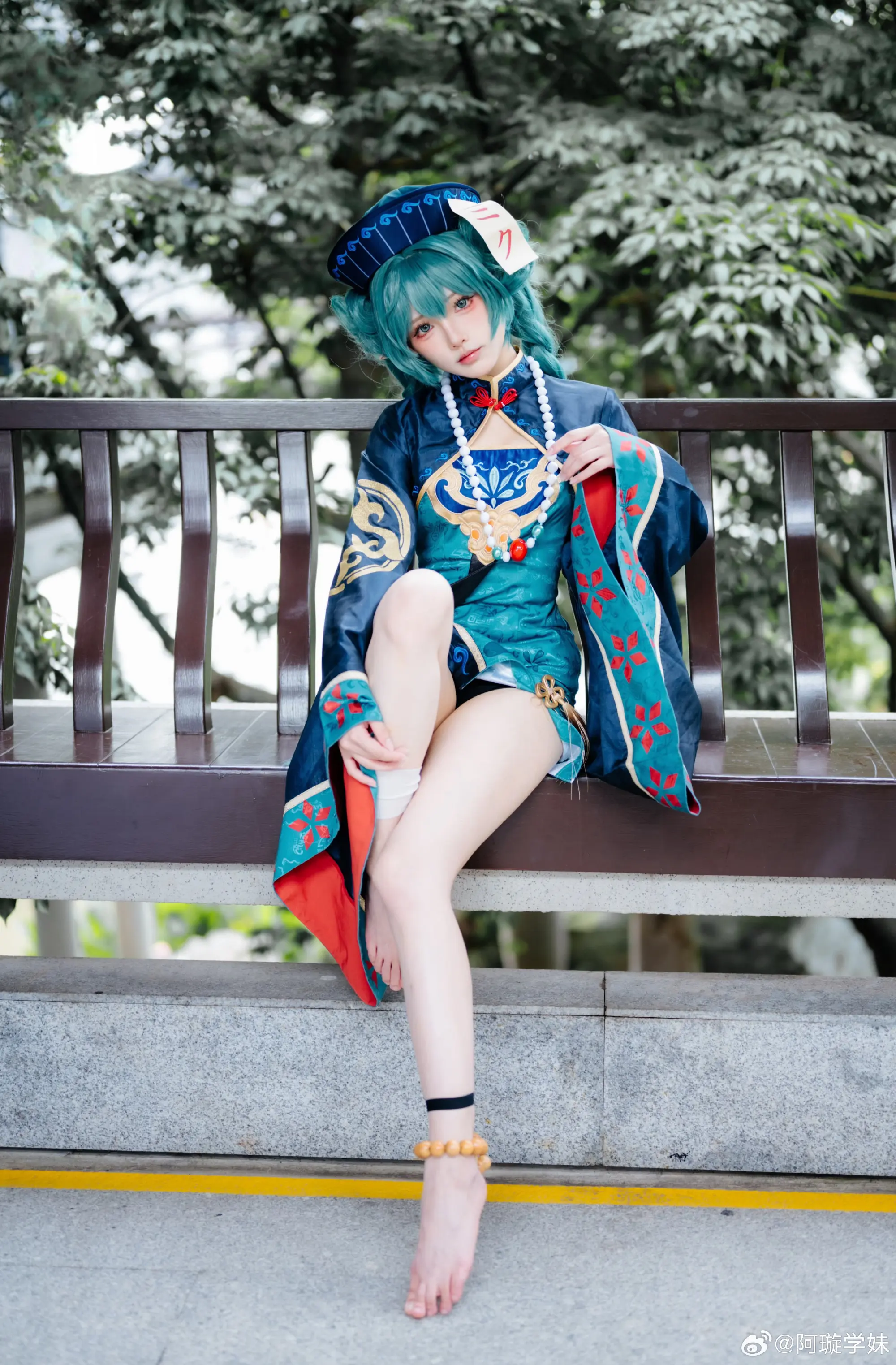 COSPLAY 是小僵尸🧟 初音未来@阿璇学妹-公众号小姨ai