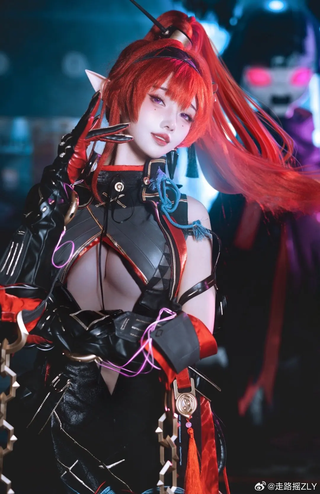 COSPLAY 欢迎来到，吟霖的神秘派对 鸣潮 吟霖@走路摇ZLY-公众号小姨ai