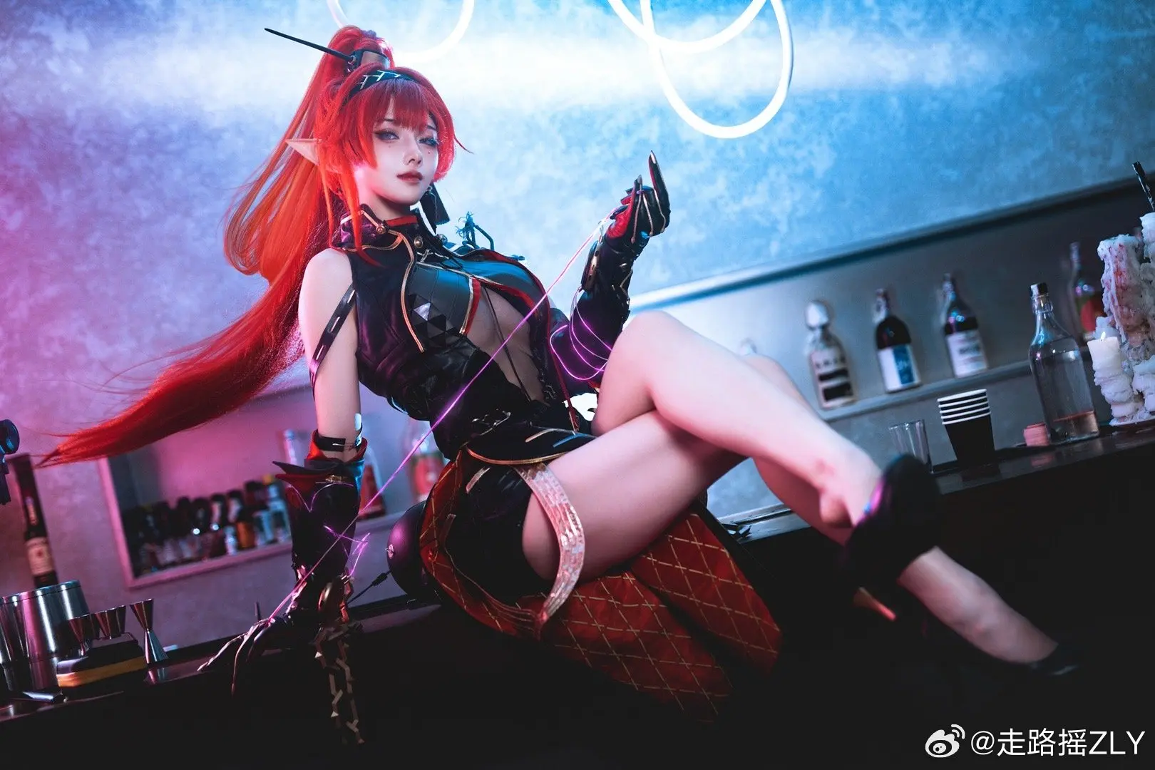 COSPLAY 欢迎来到，吟霖的神秘派对 鸣潮 吟霖@走路摇ZLY COSPLAY-第2张