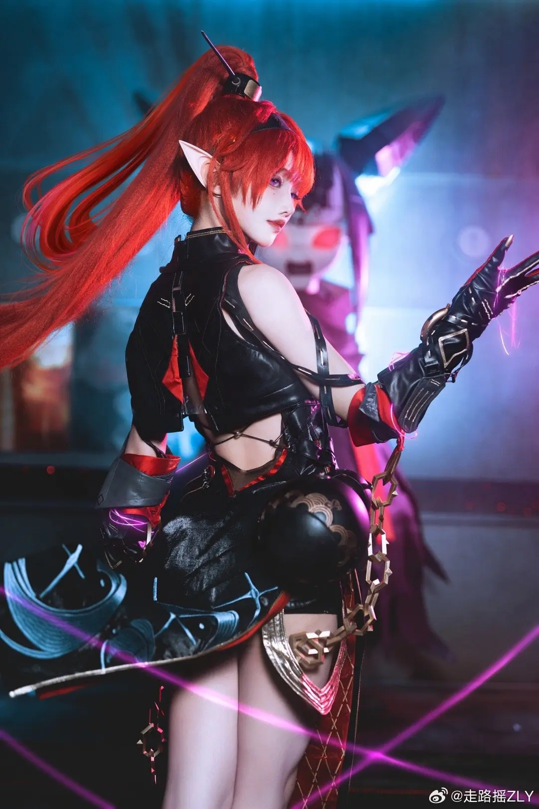 COSPLAY 欢迎来到，吟霖的神秘派对 鸣潮 吟霖@走路摇ZLY COSPLAY-第3张