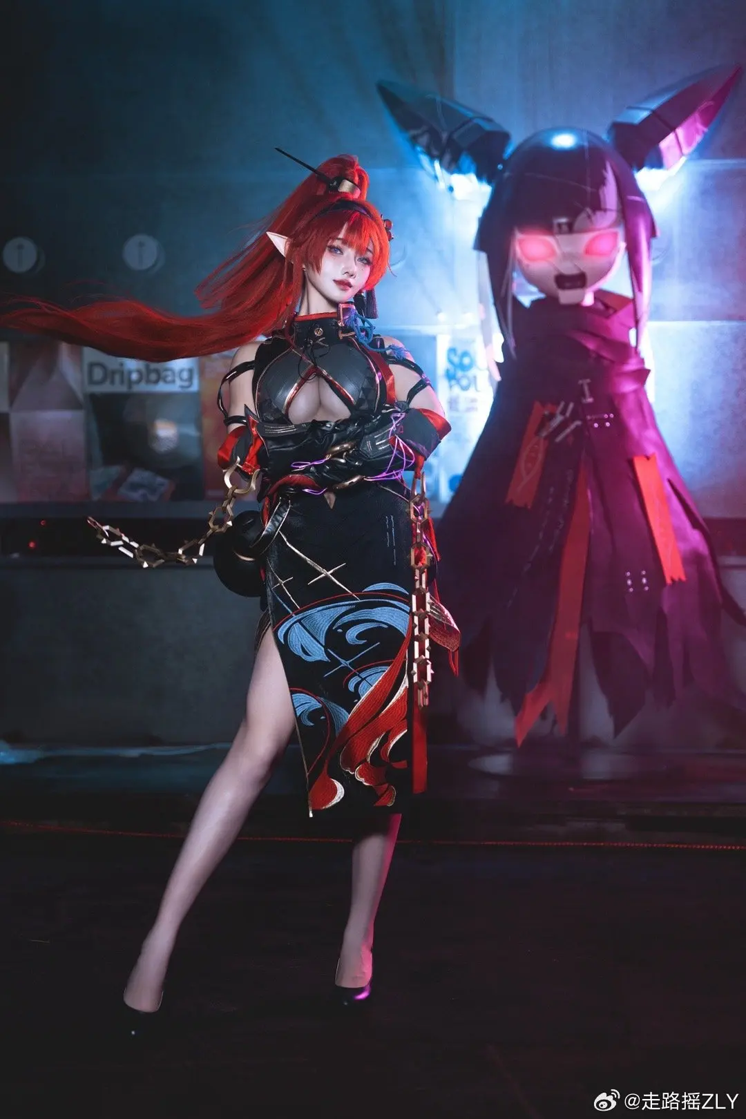 COSPLAY 欢迎来到，吟霖的神秘派对 鸣潮 吟霖@走路摇ZLY COSPLAY-第4张