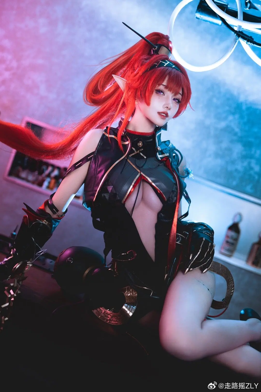 COSPLAY 欢迎来到，吟霖的神秘派对 鸣潮 吟霖@走路摇ZLY COSPLAY-第6张