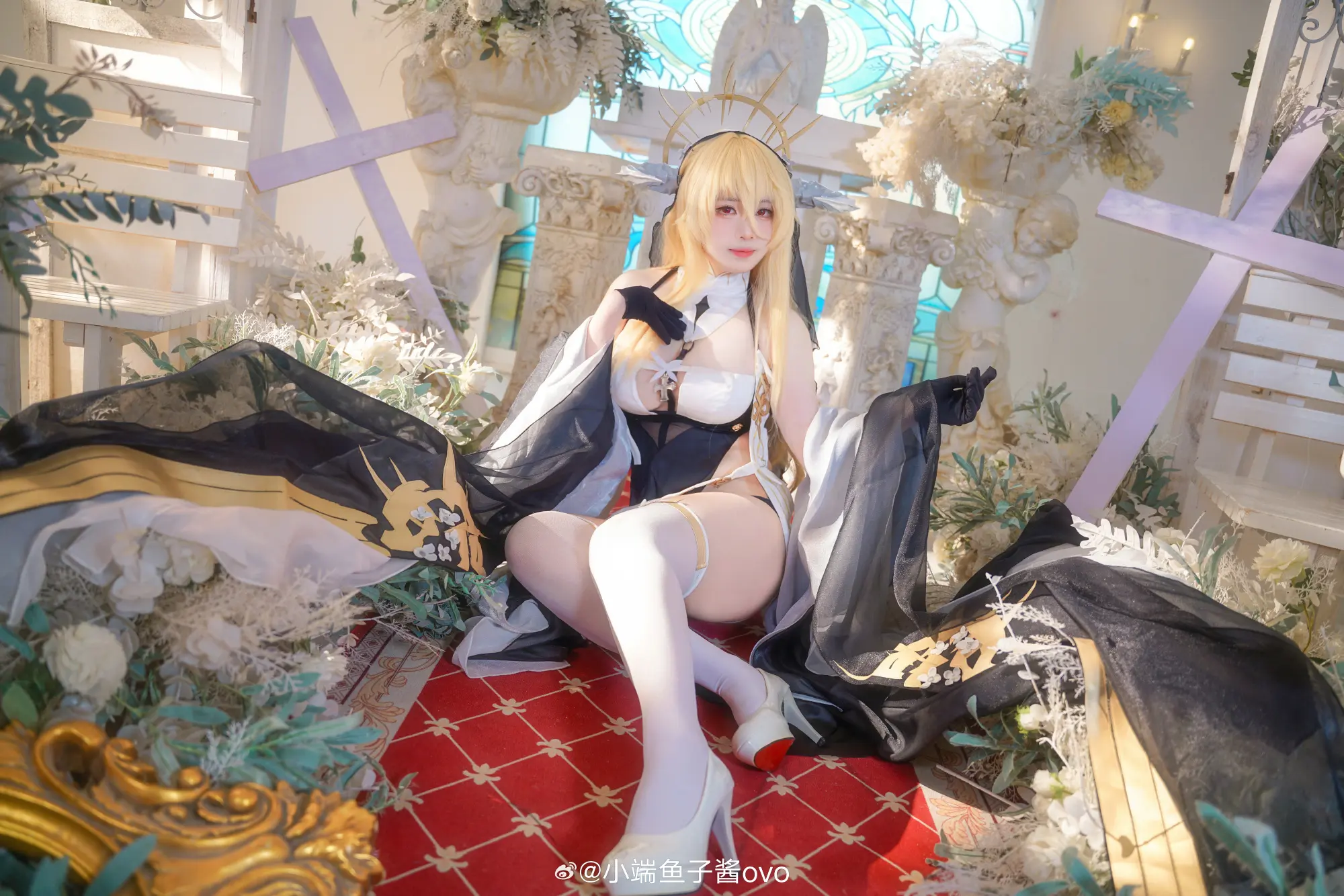 COSPLAY 碧蓝航线 怨仇cos@小端鱼子酱ovo-公众号小姨ai