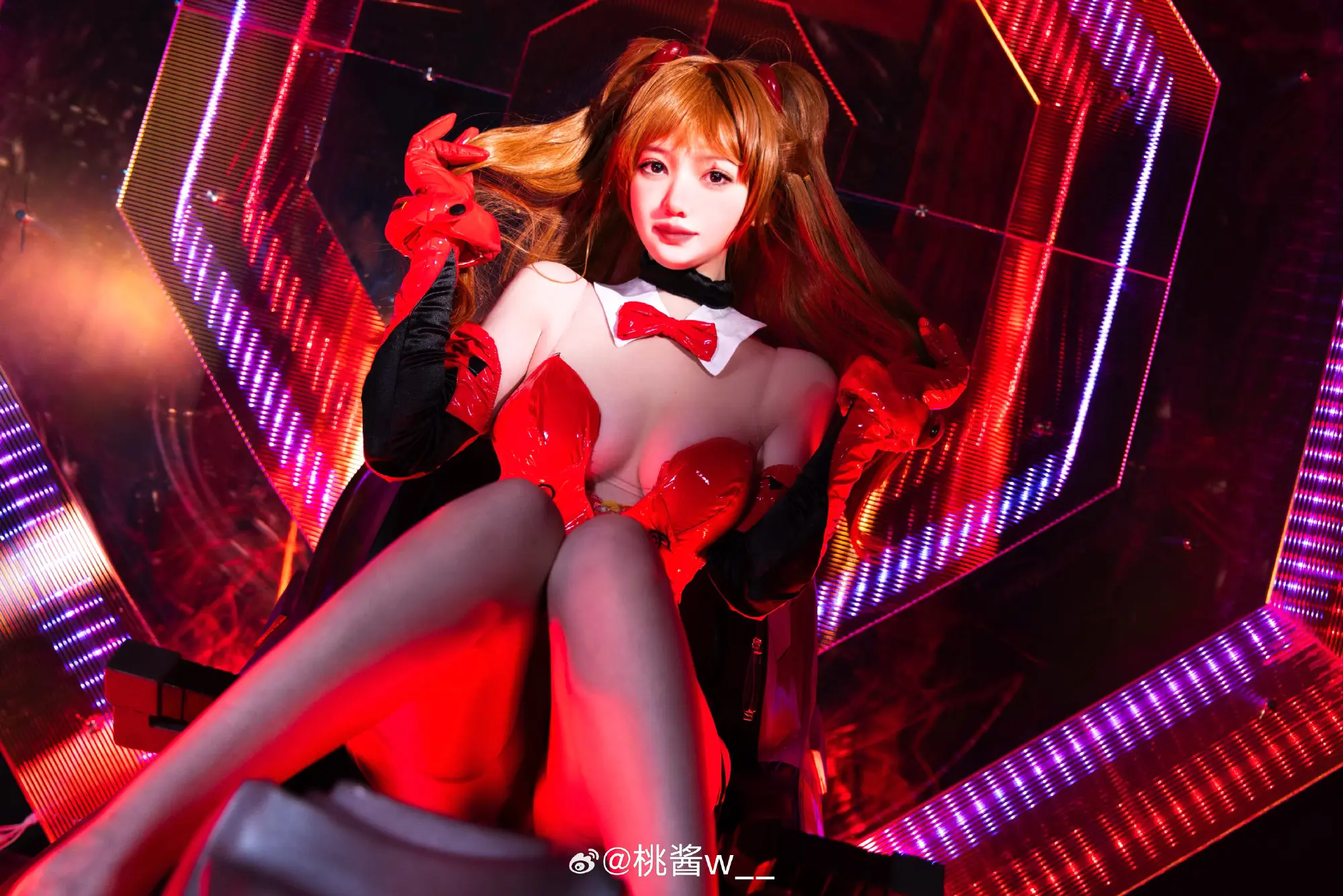 COSPLAY 来拥抱我，来带我走 新世纪福音战士 明日香@桃酱w__ COSPLAY-第4张