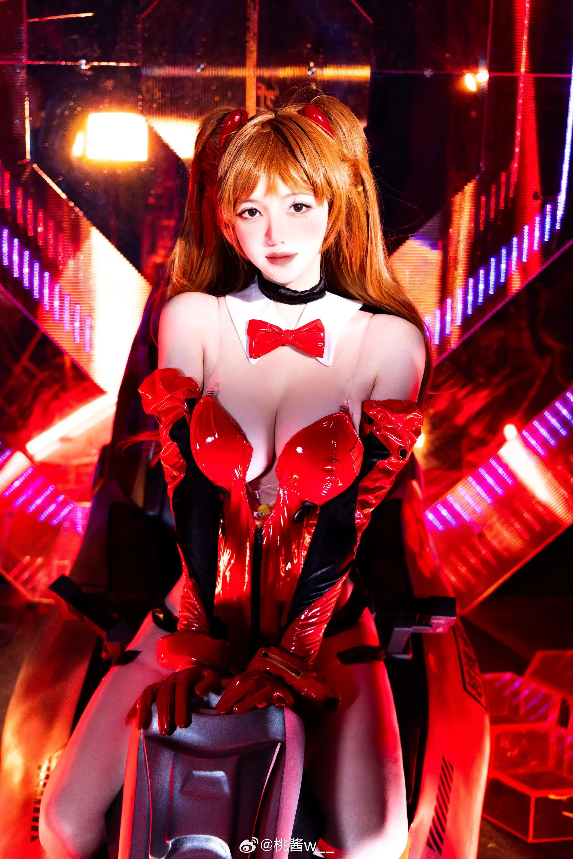 COSPLAY 来拥抱我，来带我走 新世纪福音战士 明日香@桃酱w__ COSPLAY-第6张