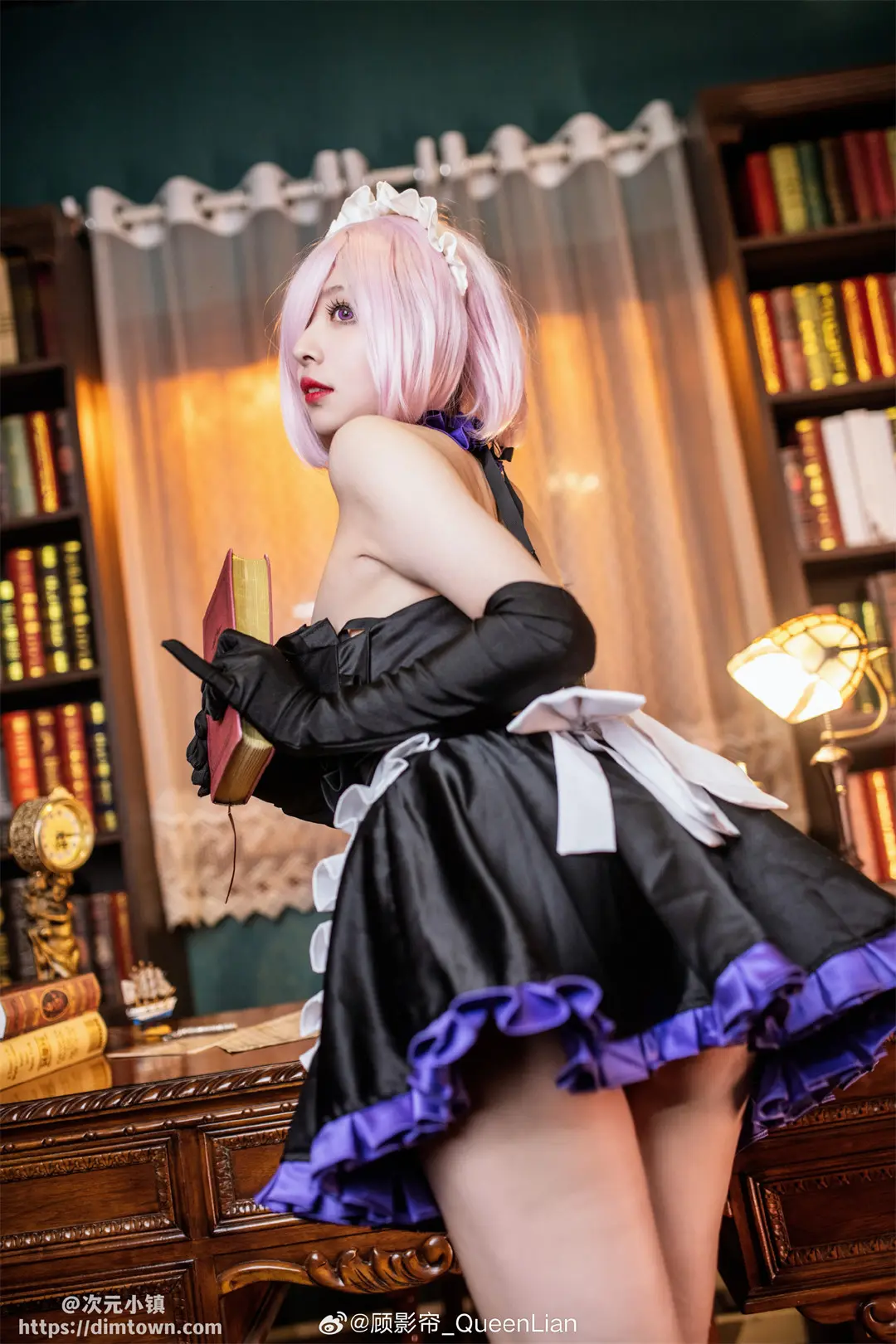 COSPLAY Fate/GrandOrder 玛修（同人女仆）@顾影帘_QueenLian COSPLAY-第7张