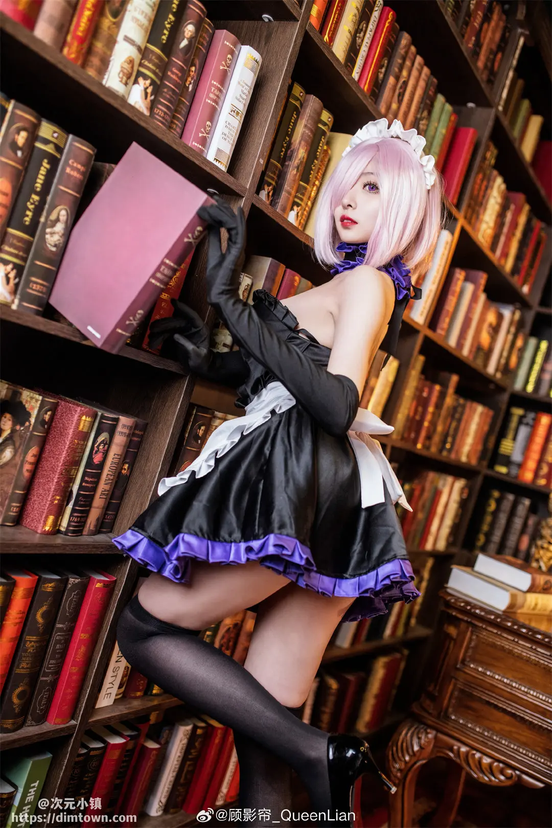 COSPLAY Fate/GrandOrder 玛修（同人女仆）@顾影帘_QueenLian COSPLAY-第12张