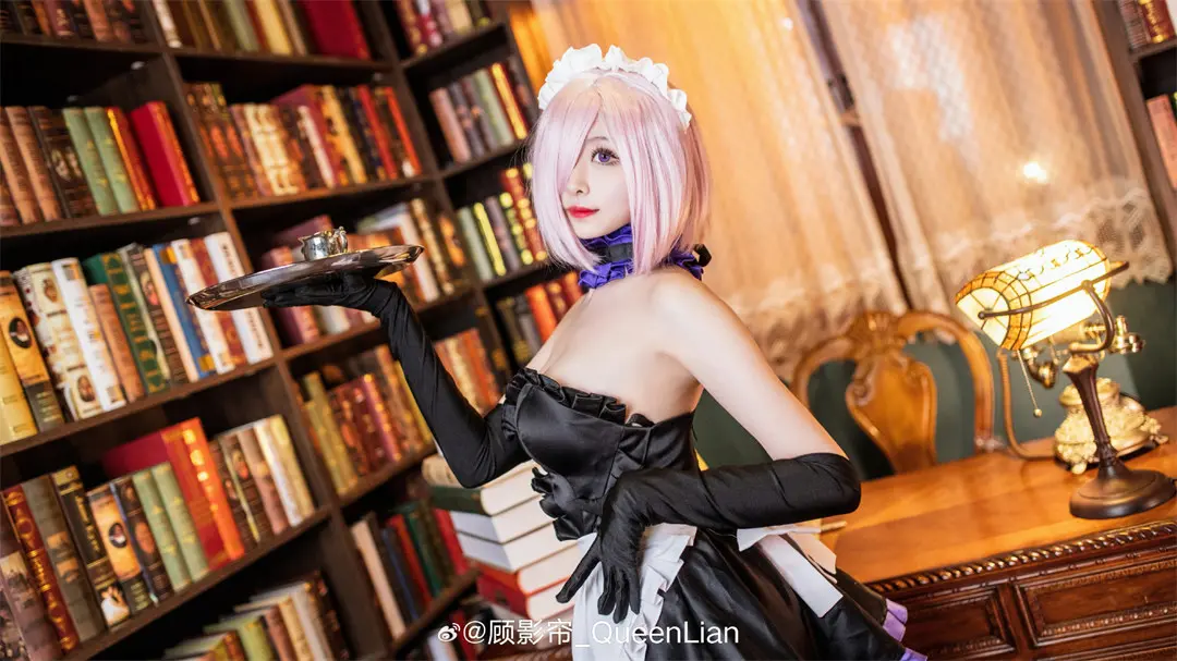 COSPLAY Fate/GrandOrder 玛修（同人女仆）@顾影帘_QueenLian COSPLAY-第3张