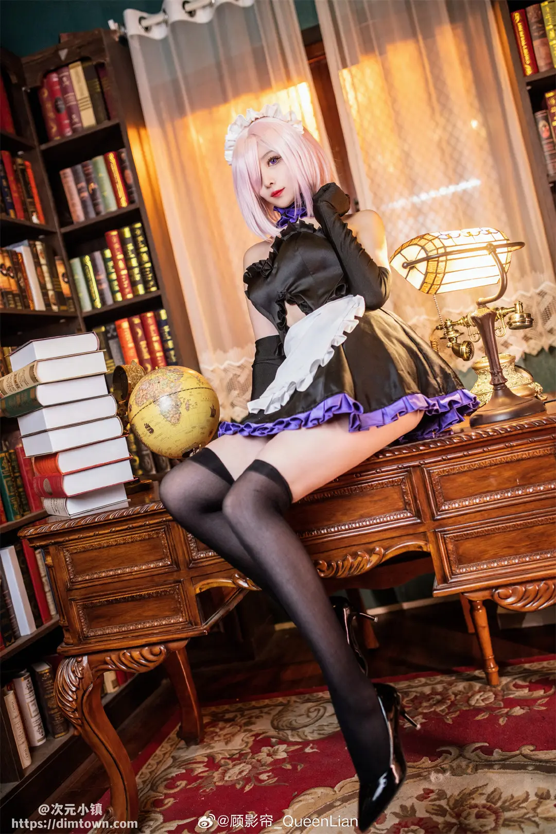 COSPLAY Fate/GrandOrder 玛修（同人女仆）@顾影帘_QueenLian COSPLAY-第10张