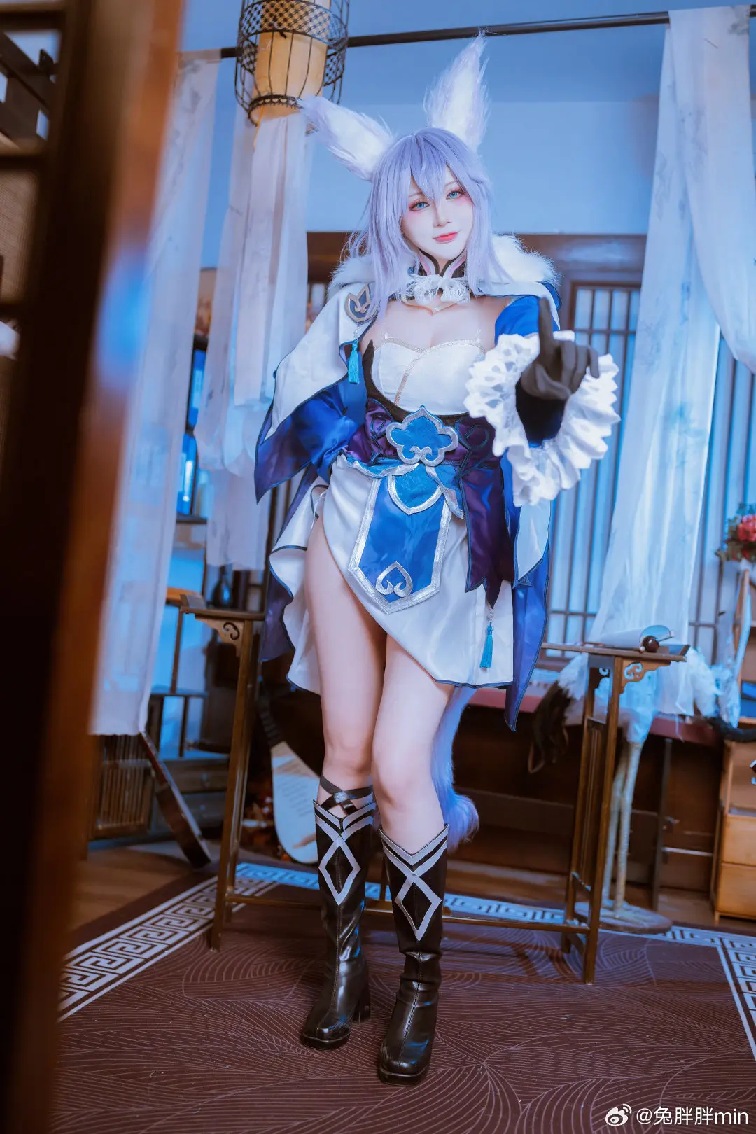 COSPLAY 星穹铁道 白珩@兔胖胖min COSPLAY-第5张