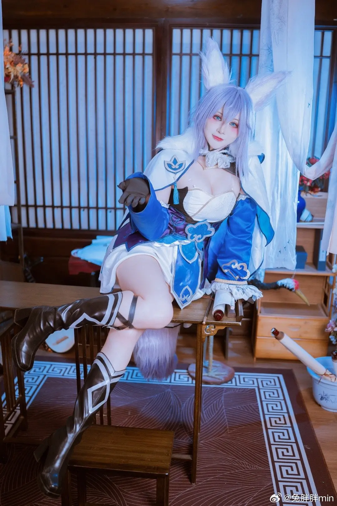 COSPLAY 星穹铁道 白珩@兔胖胖min-公众号小姨ai