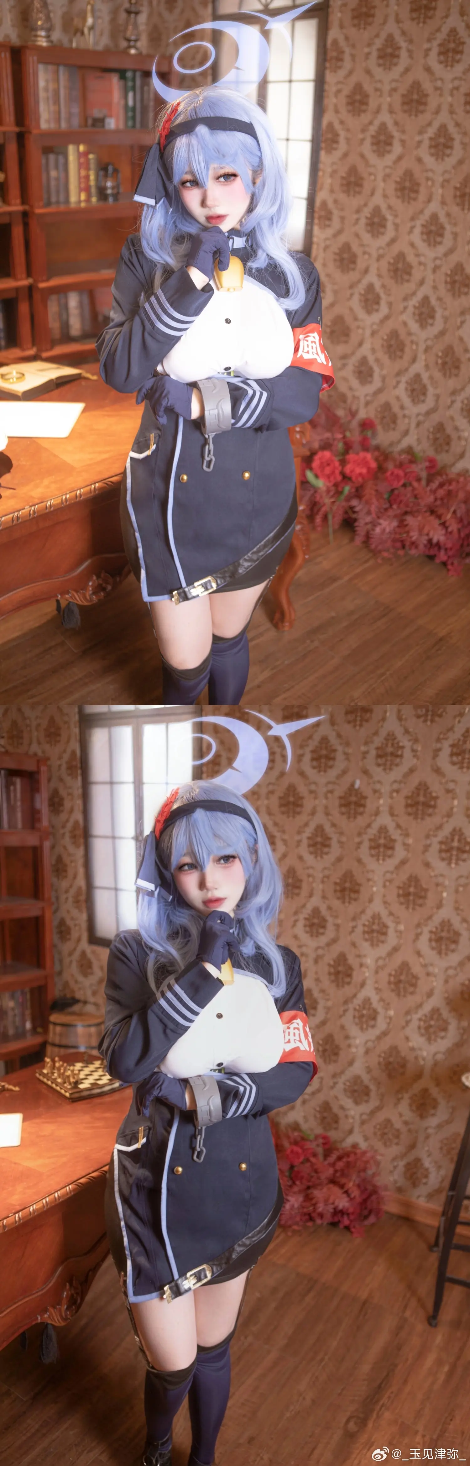 COSPLAY 亚子终于成功产出啦！  蔚蓝档案 天雨亚子@_玉见津弥_ COSPLAY-第3张