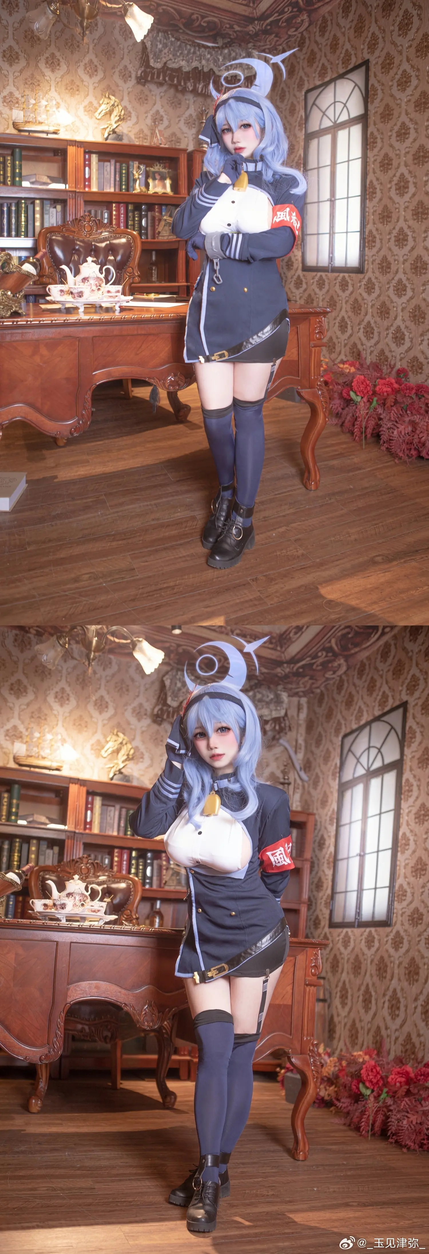 COSPLAY 亚子终于成功产出啦！  蔚蓝档案 天雨亚子@_玉见津弥_ COSPLAY-第2张