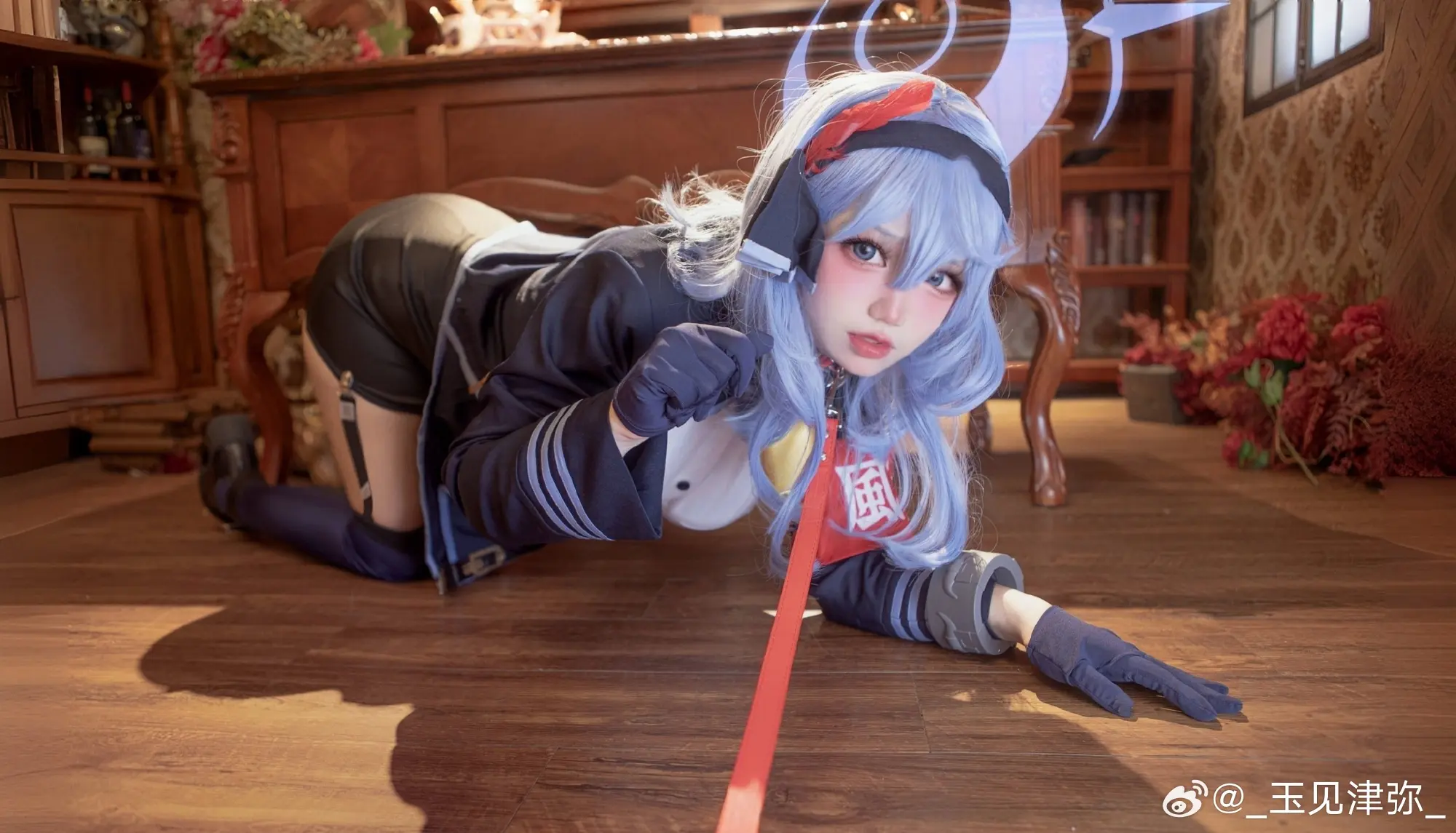COSPLAY 亚子终于成功产出啦！  蔚蓝档案 天雨亚子@_玉见津弥_ COSPLAY-第8张
