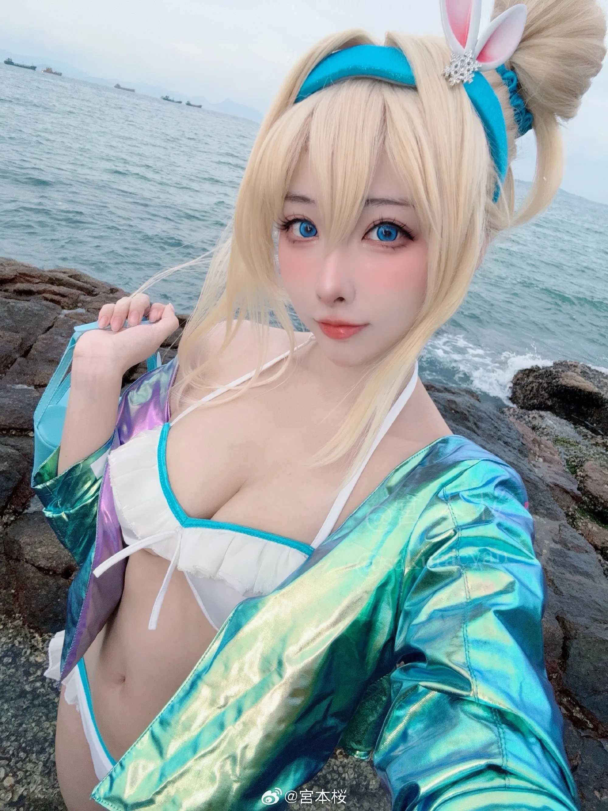 COSPLAY  少前2追放 泳装索米@宮本桜 COSPLAY-第4张