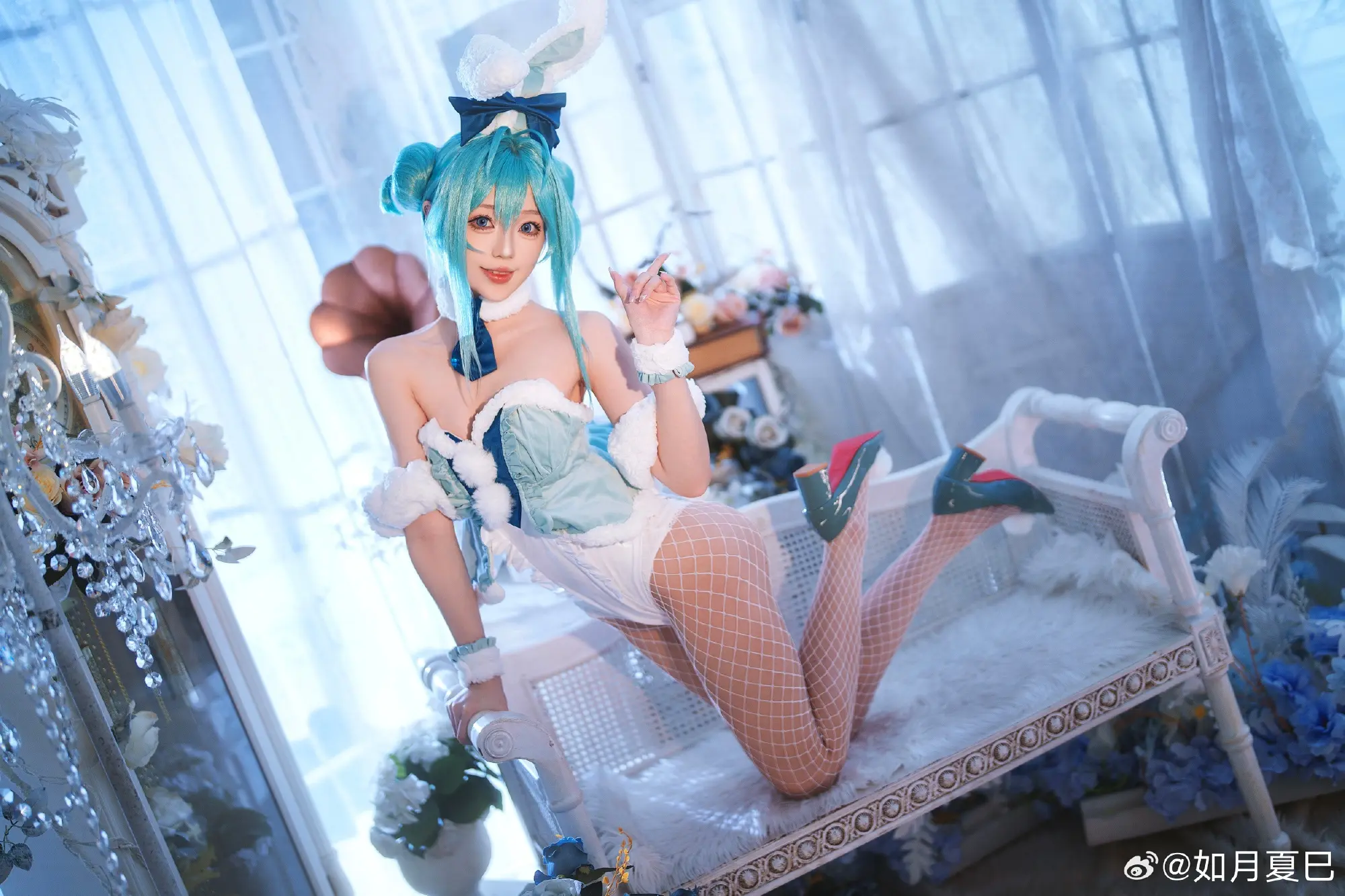COSPLAY 初音未来 miku@如月夏巳 COSPLAY-第14张