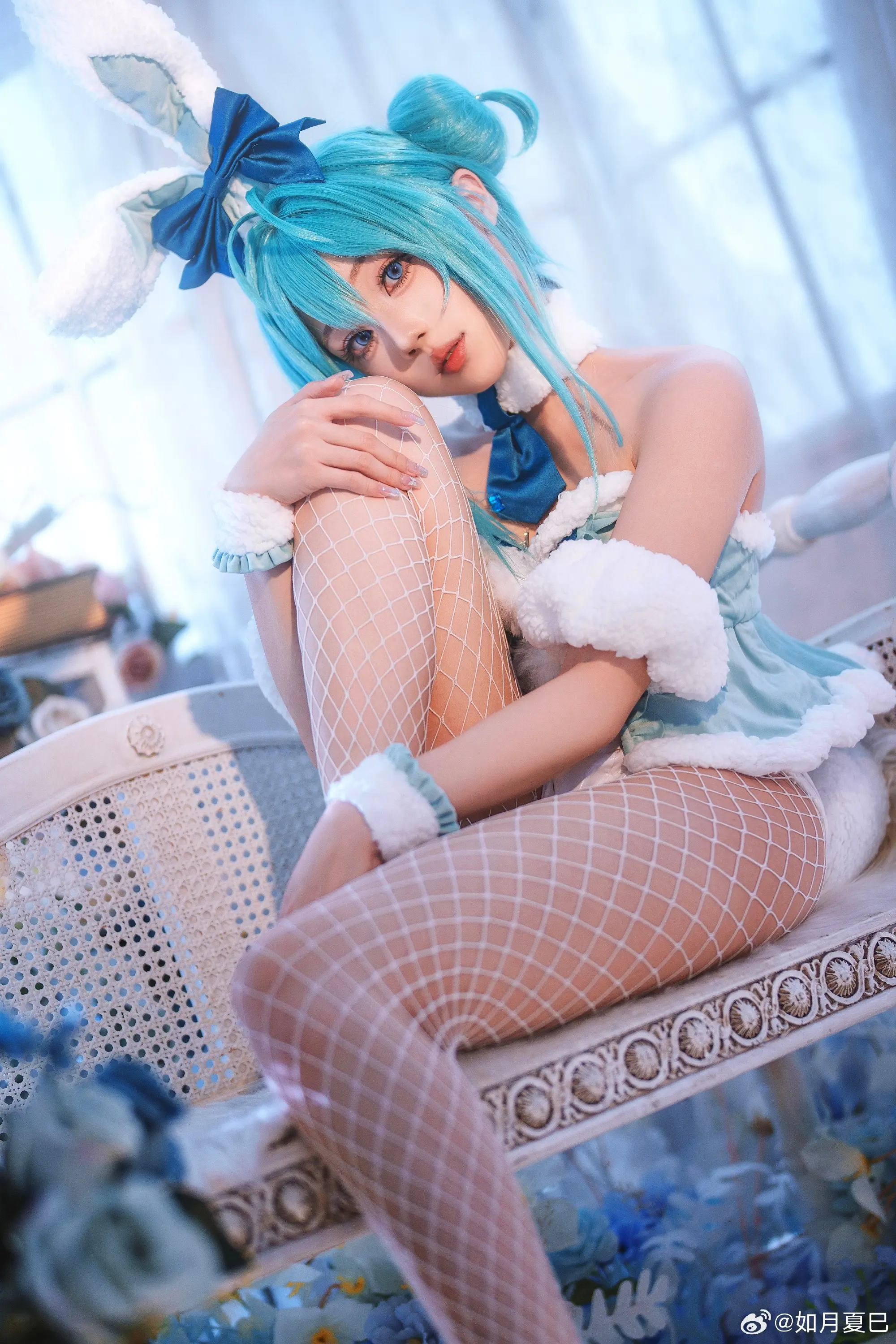 COSPLAY 初音未来 miku@如月夏巳-公众号小姨ai