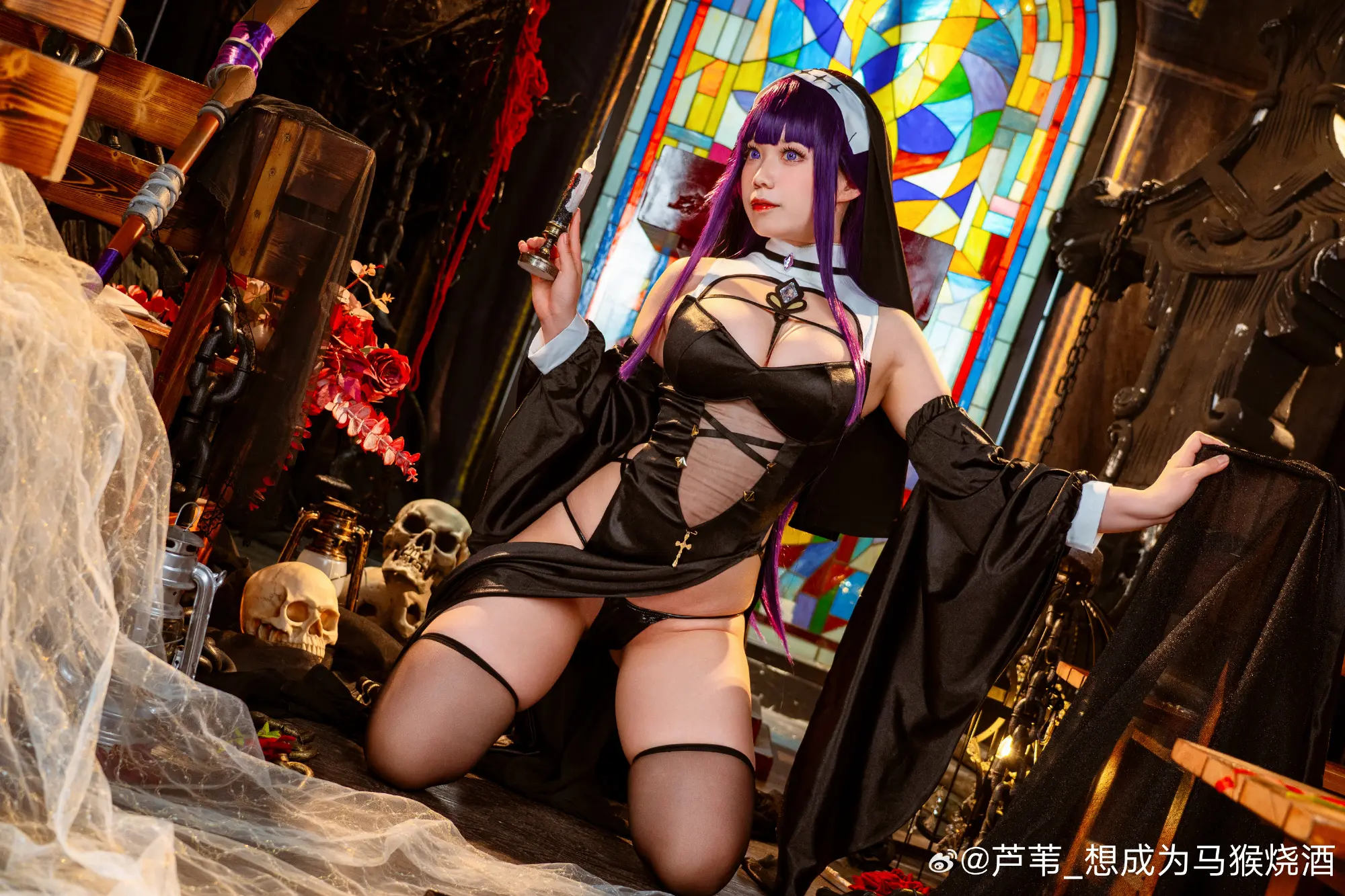 COSPLAY 葬送的芙莉莲 菲伦同人修女@芦苇_想成为马猴烧酒 COSPLAY-第5张