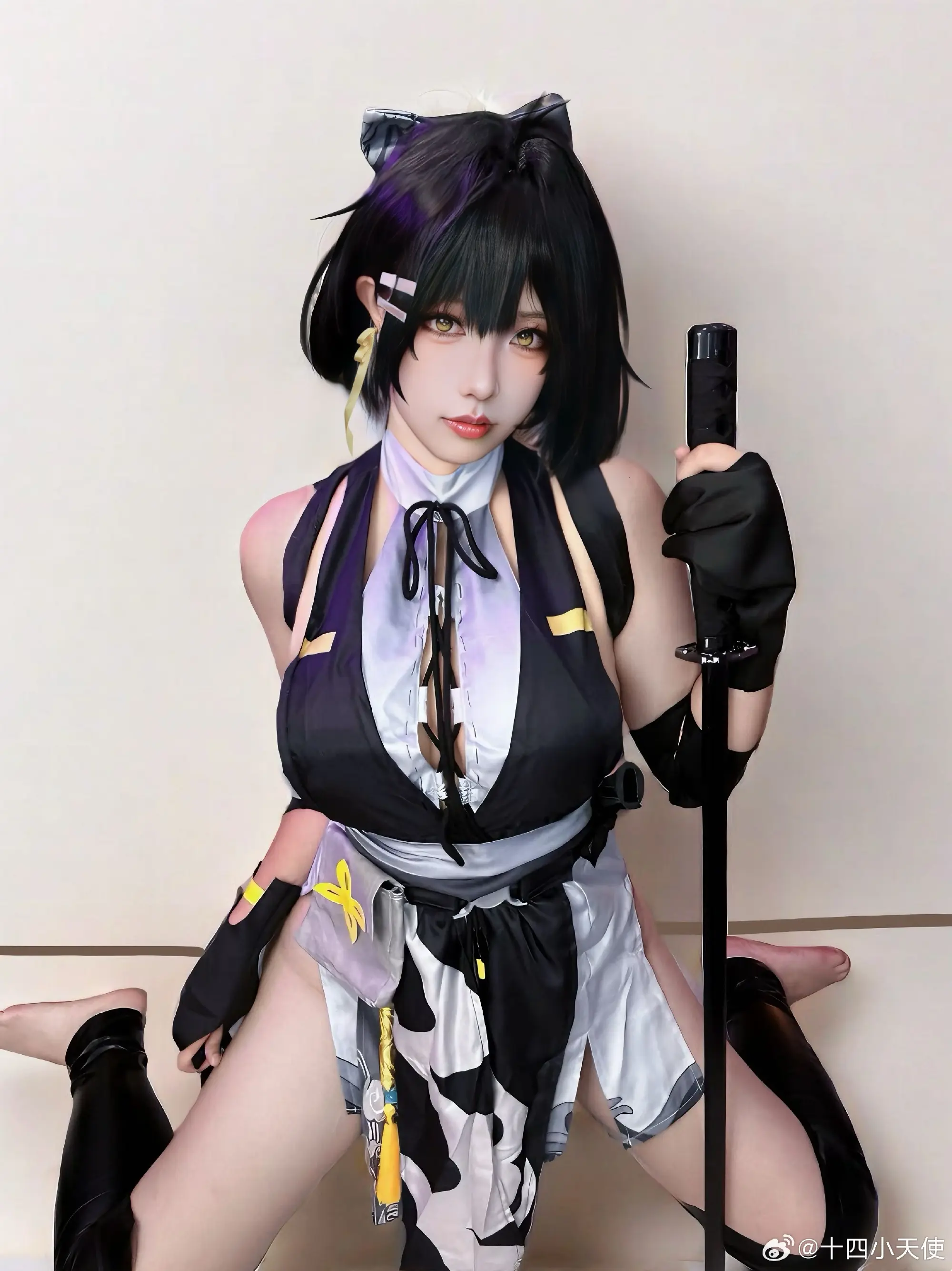 COSPLAY 我看这漂泊者也是风韵犹存 鸣潮 漂泊者@十四小天使 COSPLAY-第7张
