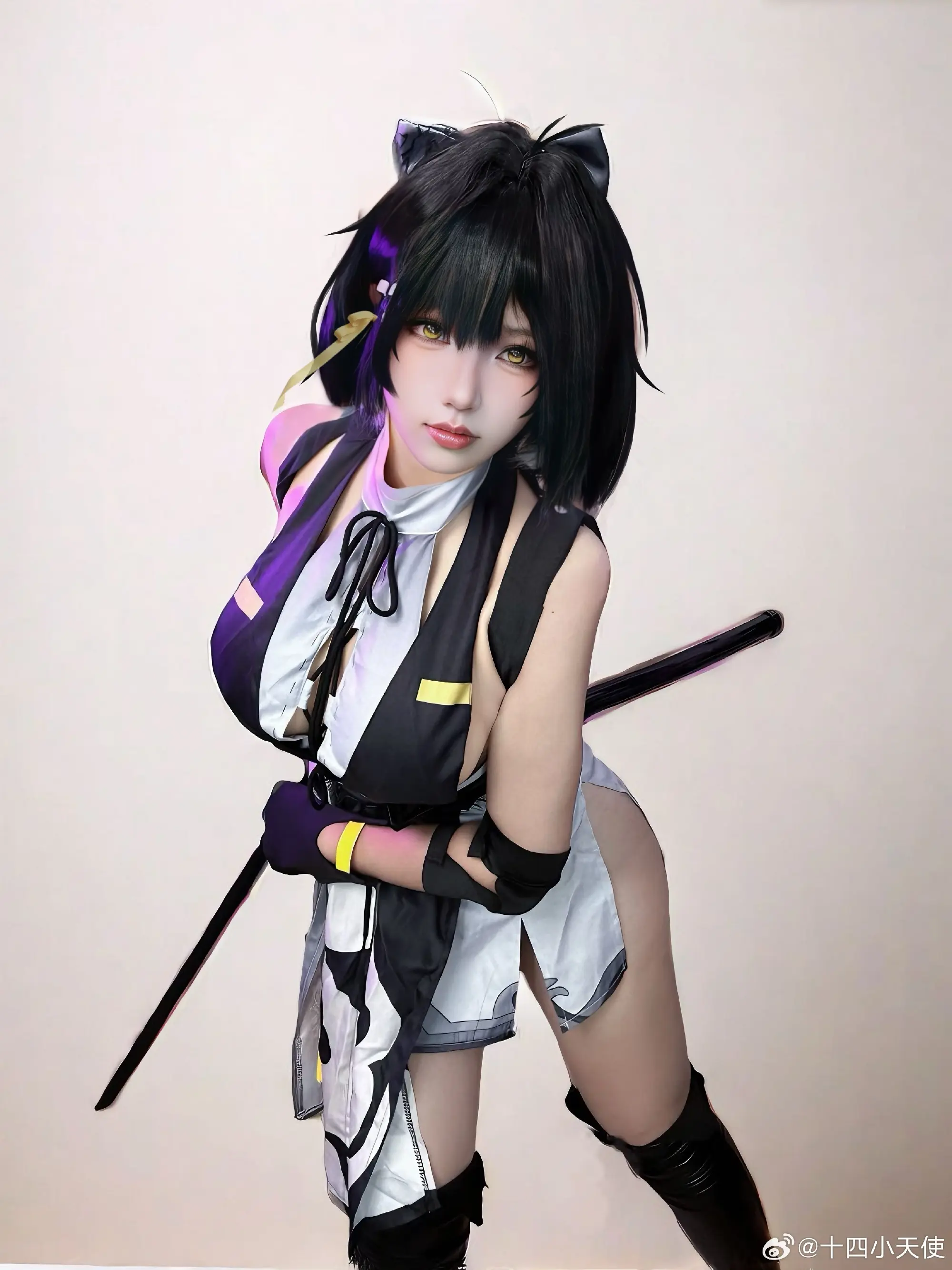 COSPLAY 我看这漂泊者也是风韵犹存 鸣潮 漂泊者@十四小天使 COSPLAY-第5张