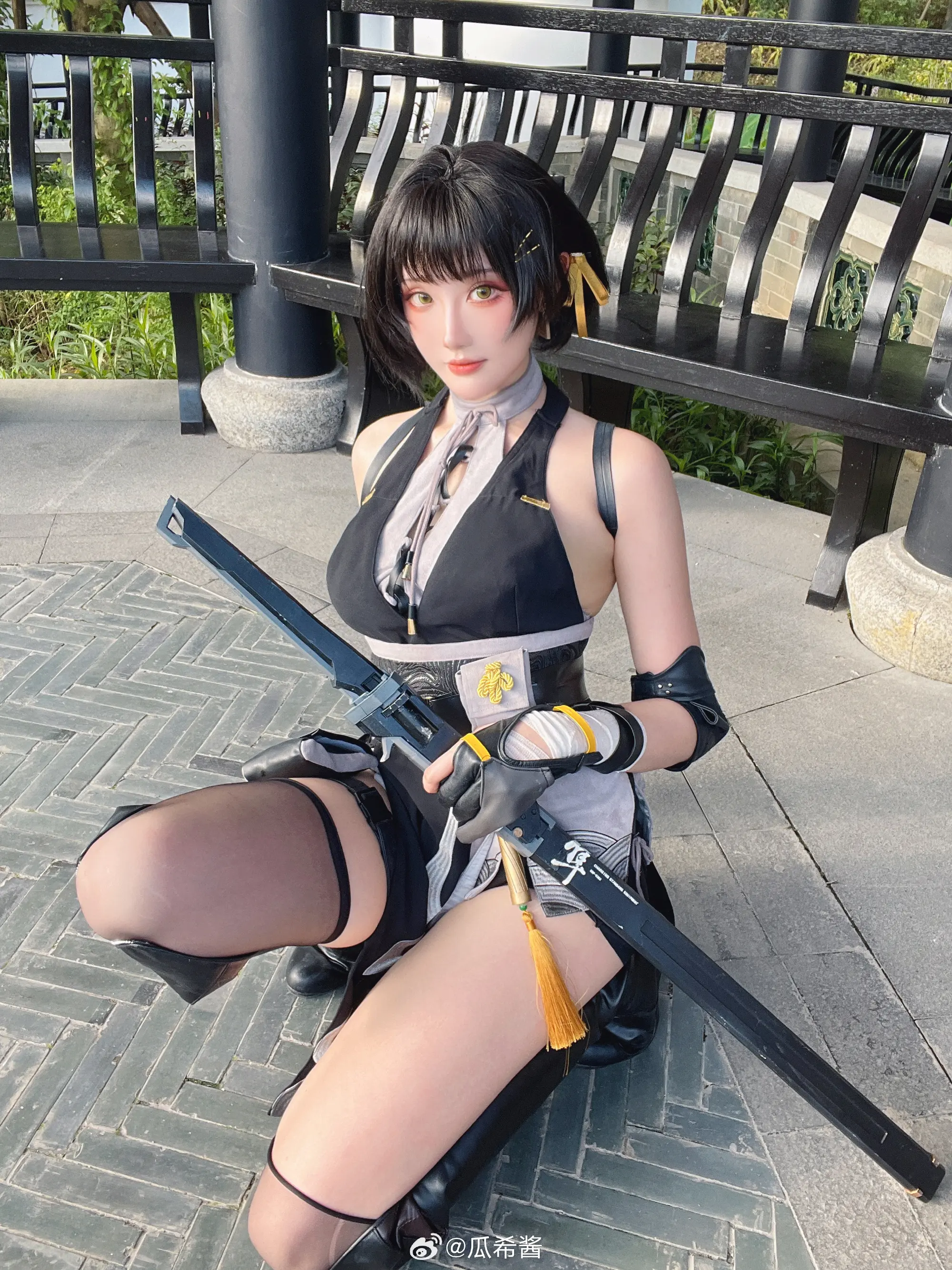 cosplay 鸣潮 漂泊者@瓜希酱-公众号小姨ai