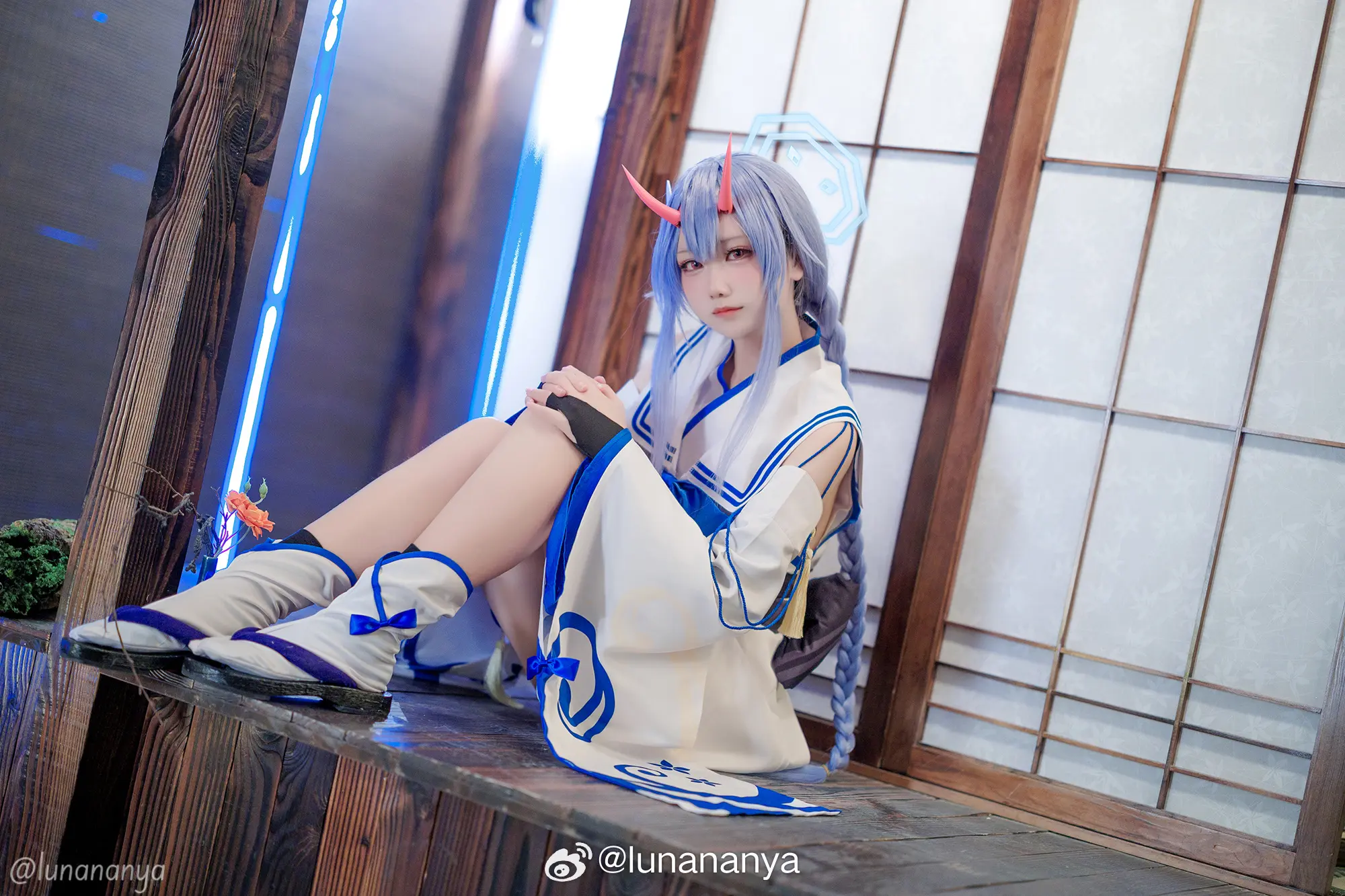 COSPLAY 碧蓝档案 和乐千世@lunananya COSPLAY-第2张