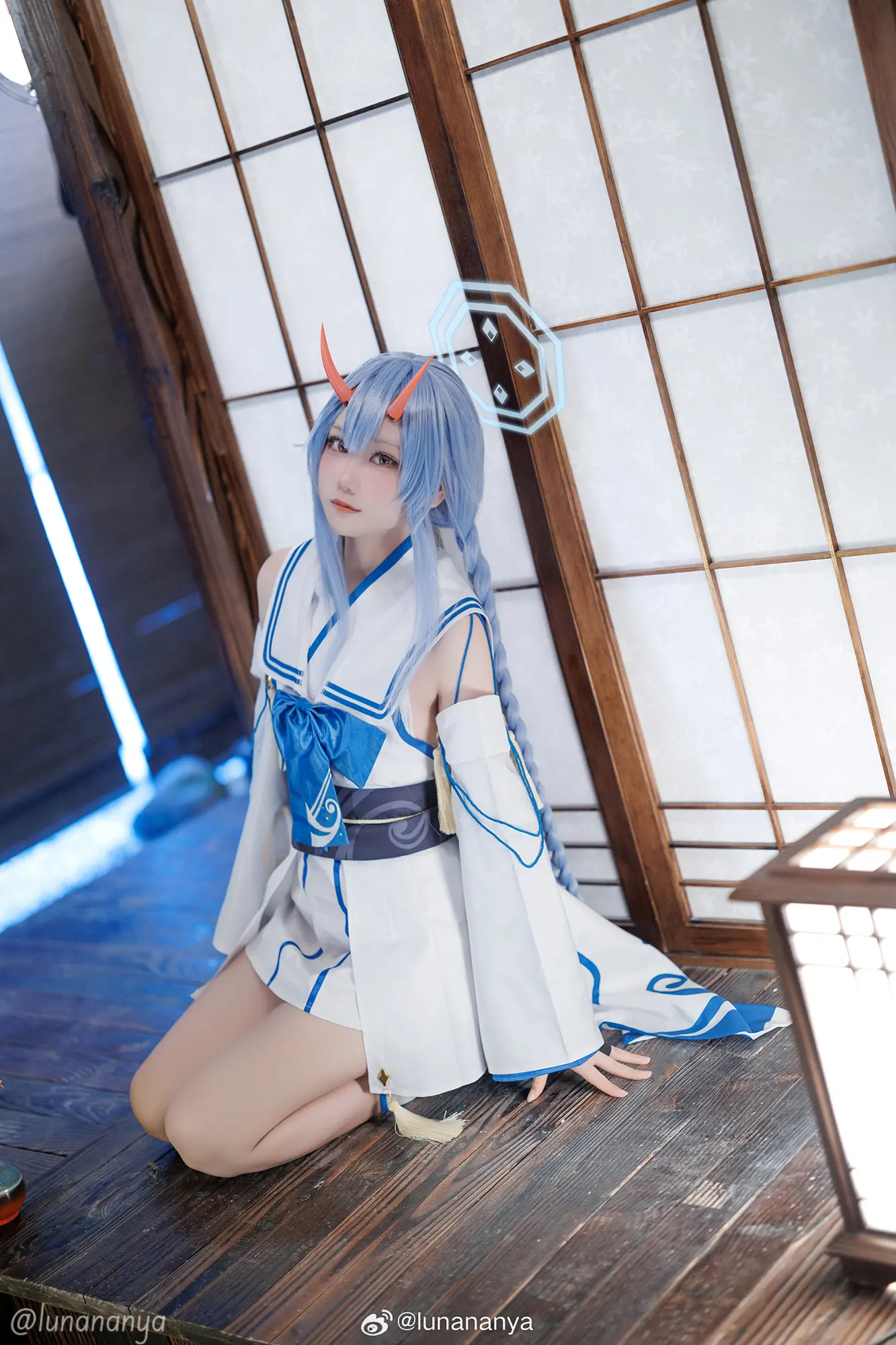 COSPLAY 碧蓝档案 和乐千世@lunananya COSPLAY-第3张